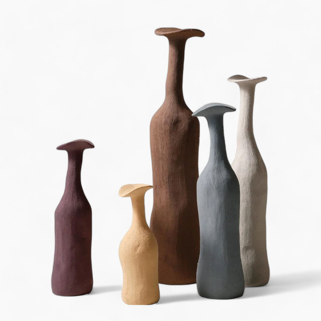 Moderne Morandi-Keramikvase | Schlankes, raffiniertes Akzentstück - - Moderne Morandi-Keramikvase | Schlankes, raffiniertes Akzentstück - € - Concept Frankfurt