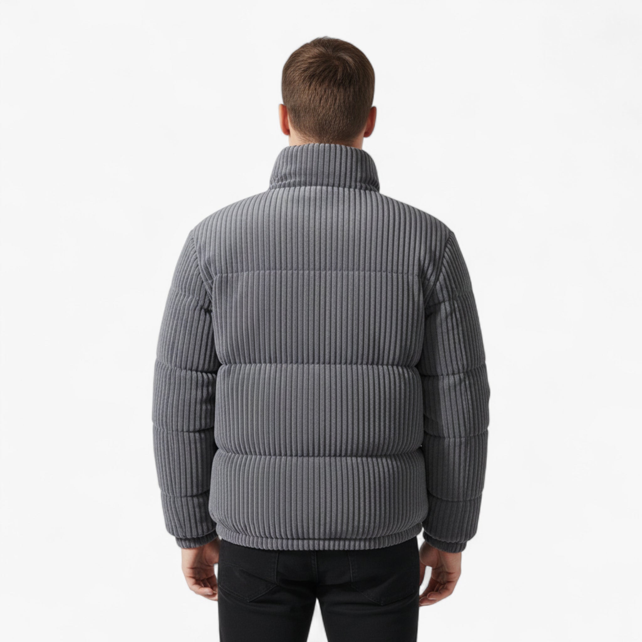 Leon | Herren Cord-Pufferjacke