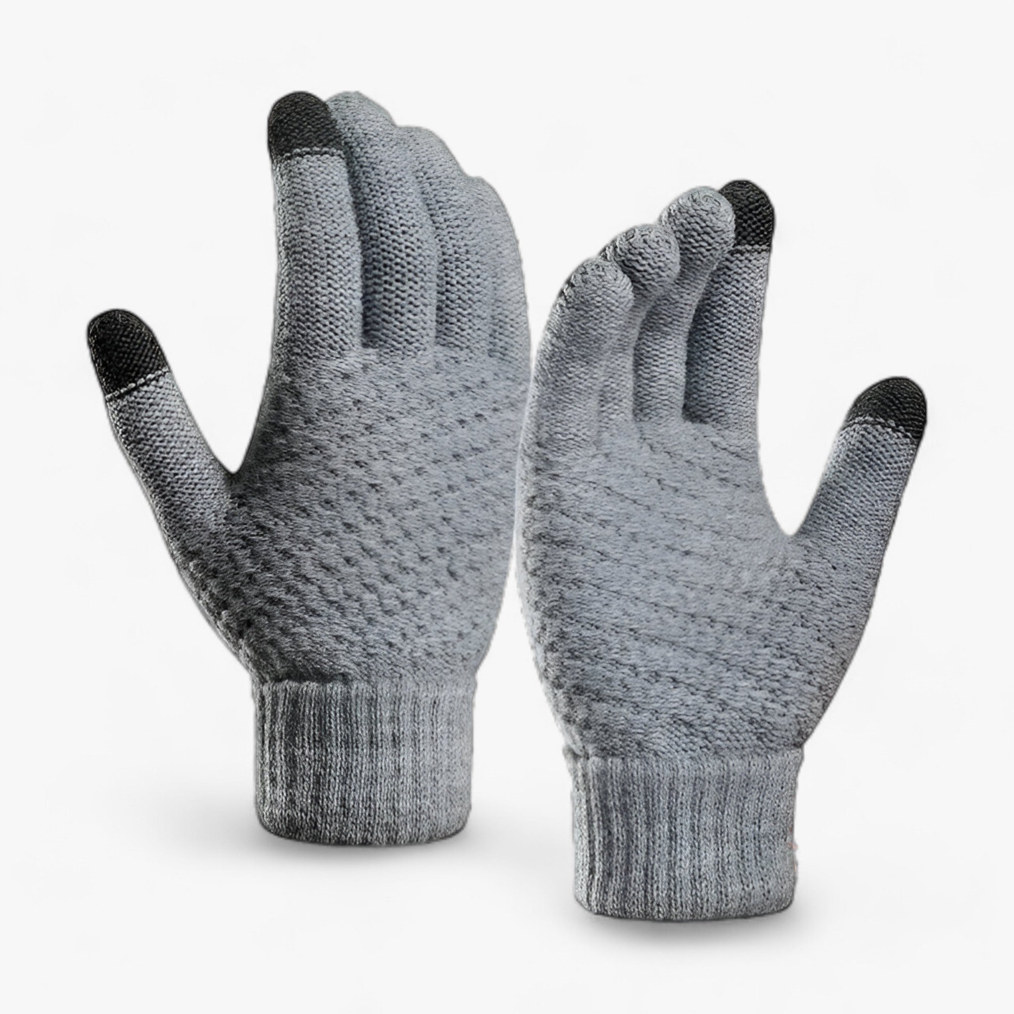 CozyFlex | Warme Winter-Touchscreen-Handschuhe - Ultimativer Stretch & Komfort - Grau - CozyFlex | Warme Winter-Touchscreen-Handschuhe - Ultimativer Stretch & Komfort - €25 - Concept Neurenberg