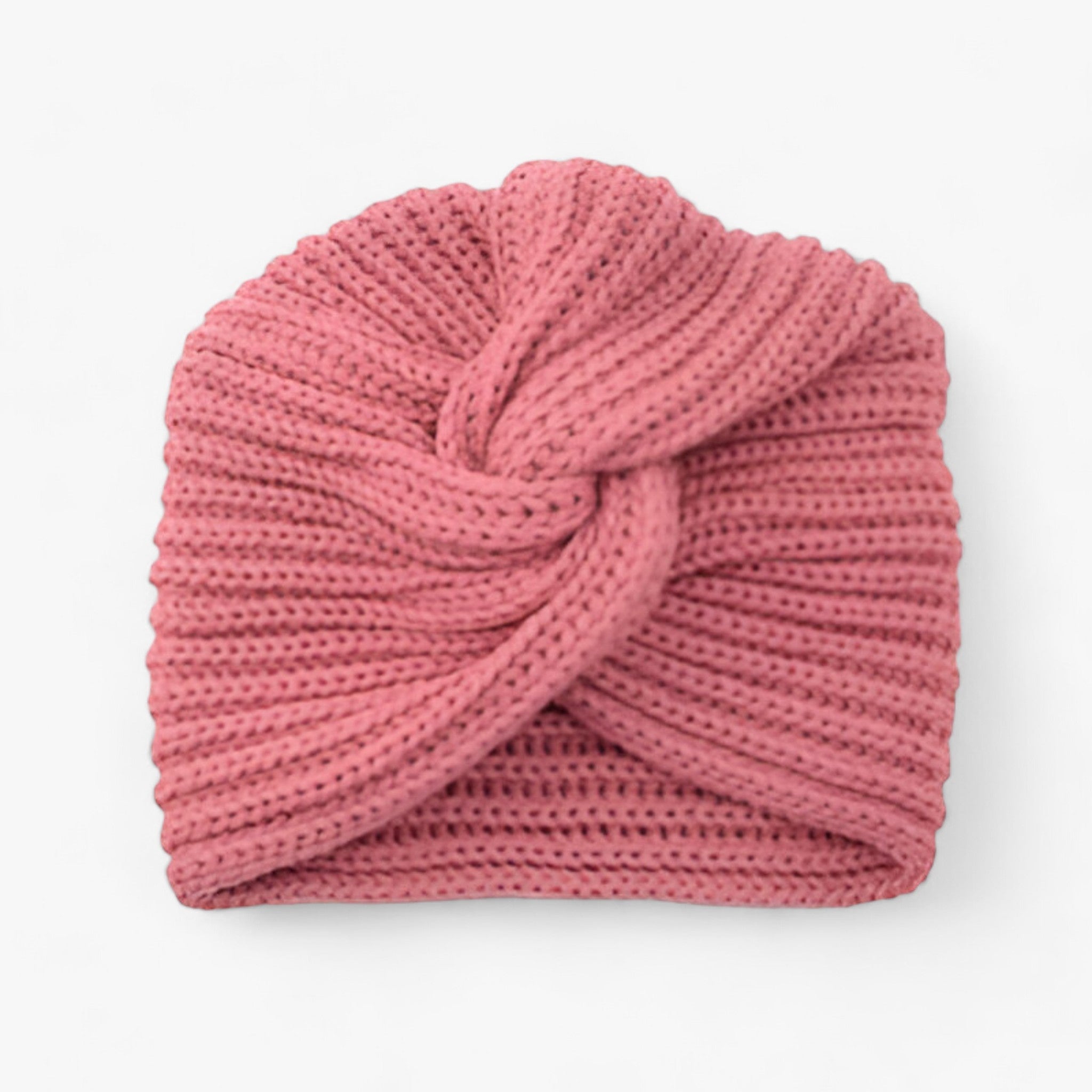 Strickturban für Damen - Eleganter Komfort aus Kaschmir - Rosa - Strickturban für Damen - Eleganter Komfort aus Kaschmir - €25 - Concept Frankfurt