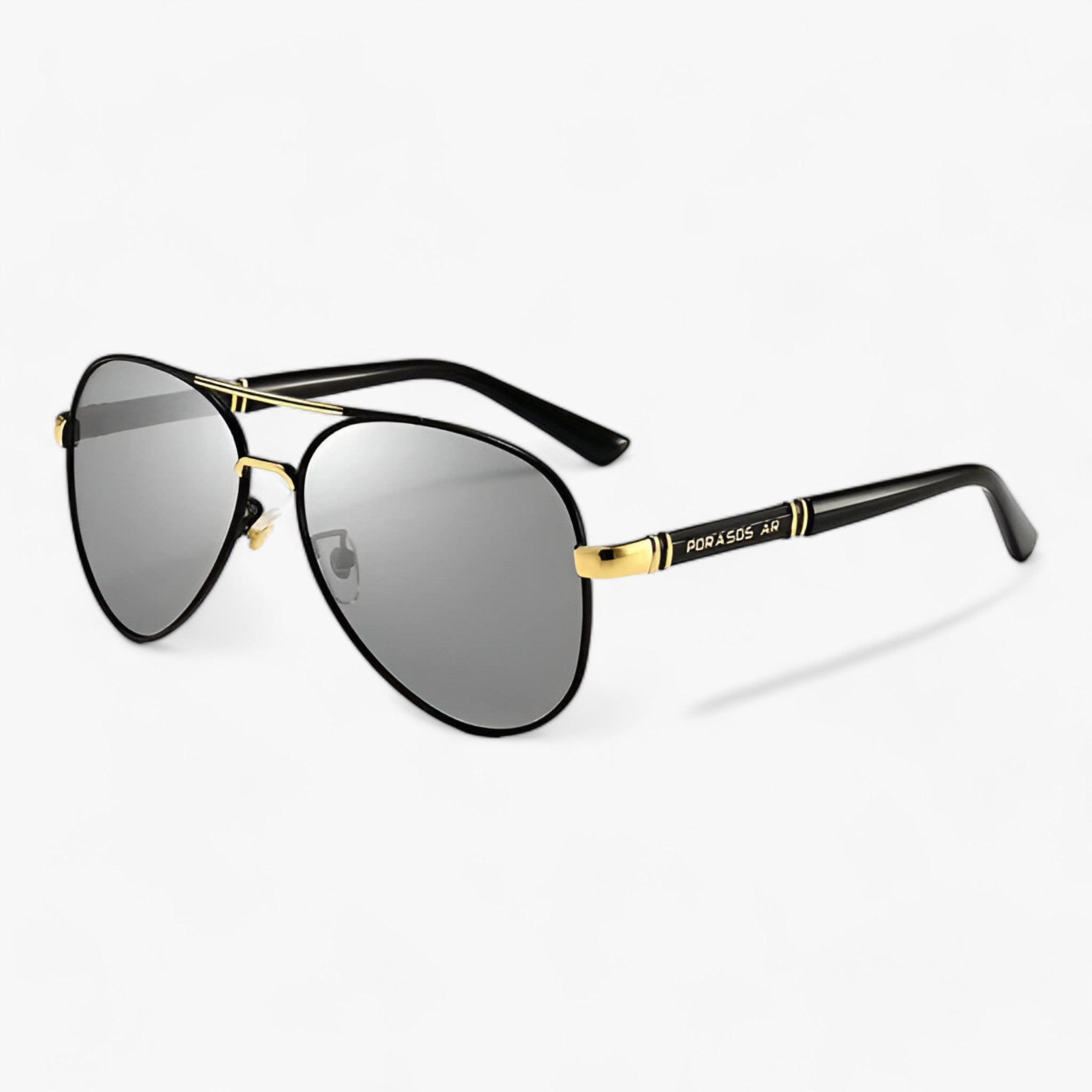 Photochrome Sonnenbrille - Stilvolle Brille mit Blendreduzierung - Gold Fototrop - LUXE | Photochrome Sonnenbrille - Stilvolle Brille mit Blendreduzierung - €25 - Concept Frankfurt