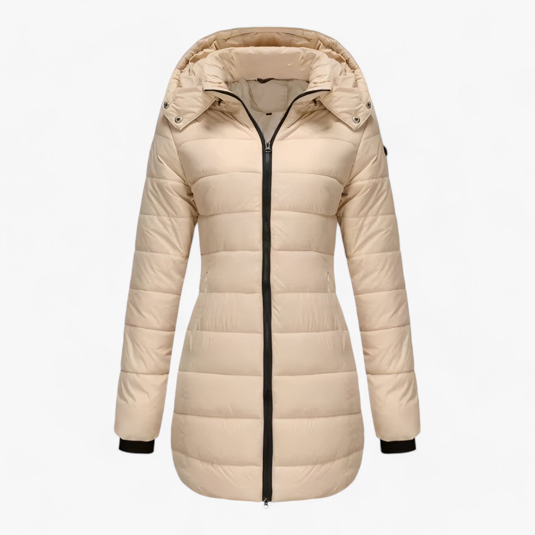 Lange Parka mit Kapuze - Extrem warme Winterjacke - Aprikose - Lange Parka mit Kapuze - Extrem warme Winterjacke- €25 - Concept Neurenberg