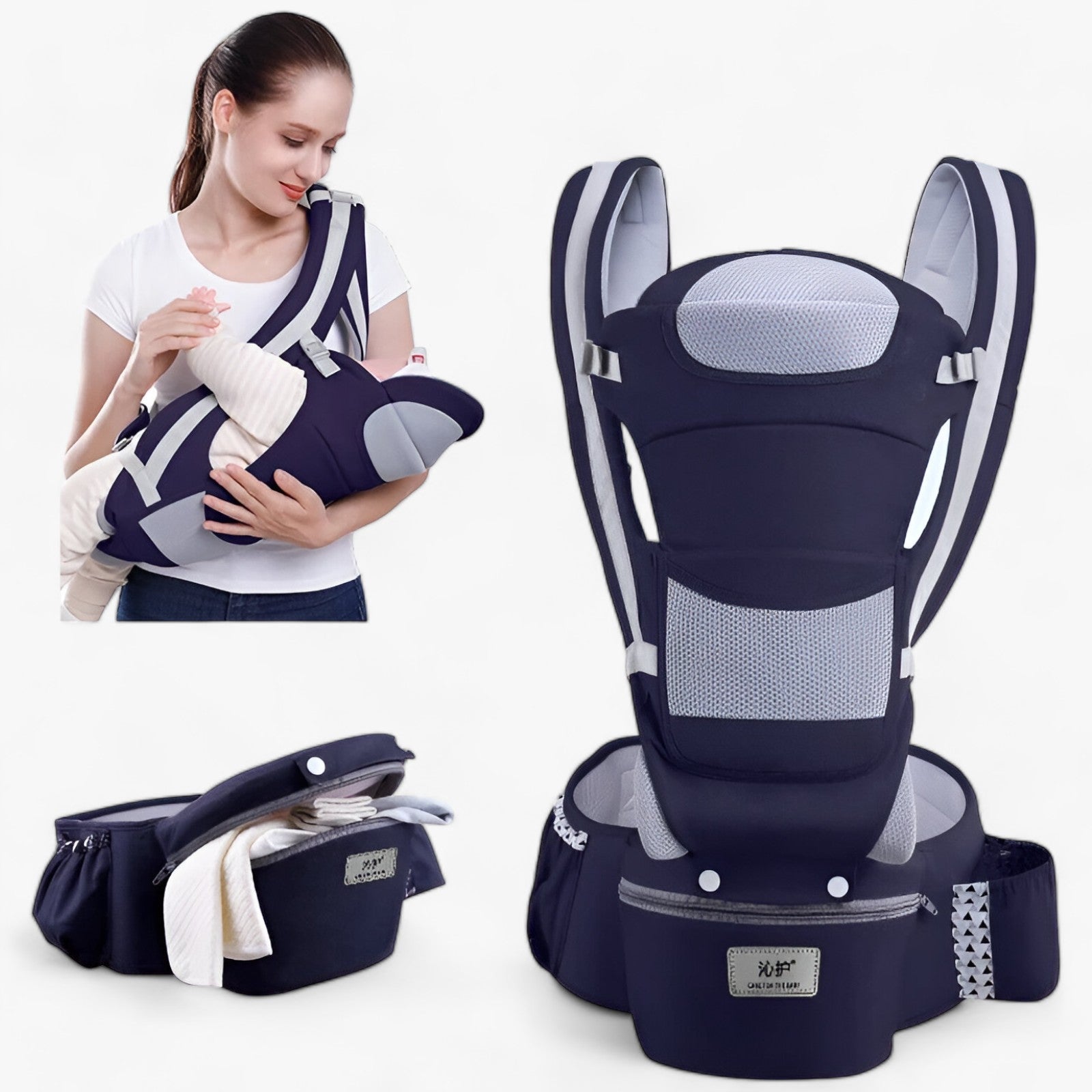 Porte-bébé FlexiHip | Verstelltrage - Komfort und Bequemlichkeit für Eltern und Baby - - Porte-bébé FlexiHip | Verstelltrage - Komfort und Bequemlichkeit für Eltern und Baby - € - Concept Frankfurt