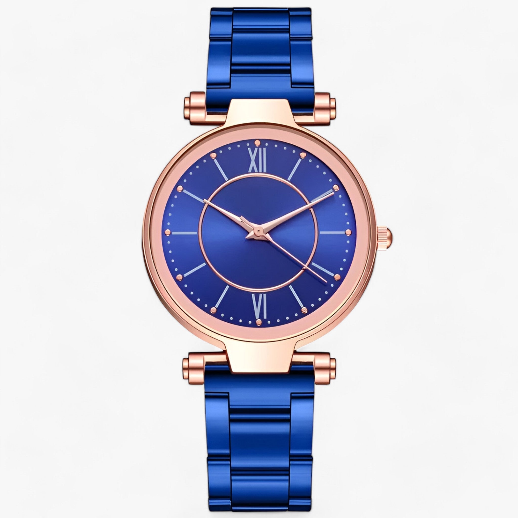 Luxus uhr - Klassischer Stil mit modernen Funktionen - Blau - Luxus uhr - Klassischer Stil mit modernen Funktionen - €25 - Concept Frankfurt