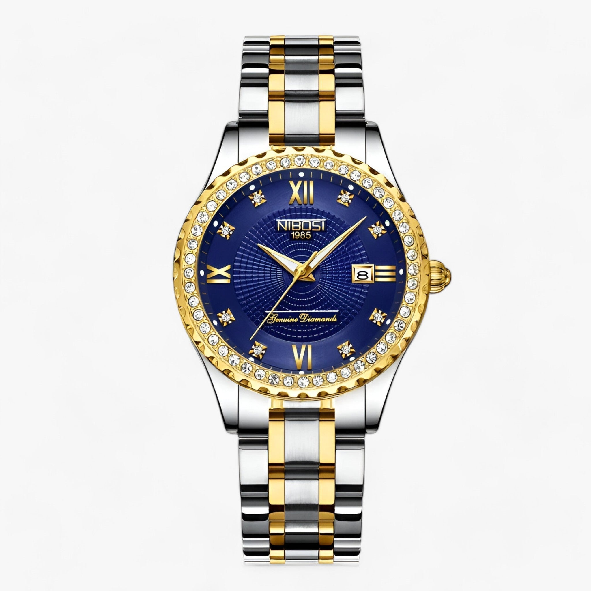 Damen Luxus Uhr - Präzision und Stil kombiniert - Blau - Damen Luxus Uhr - Präzision und Stil kombiniert - €25 - Concept Frankfurt