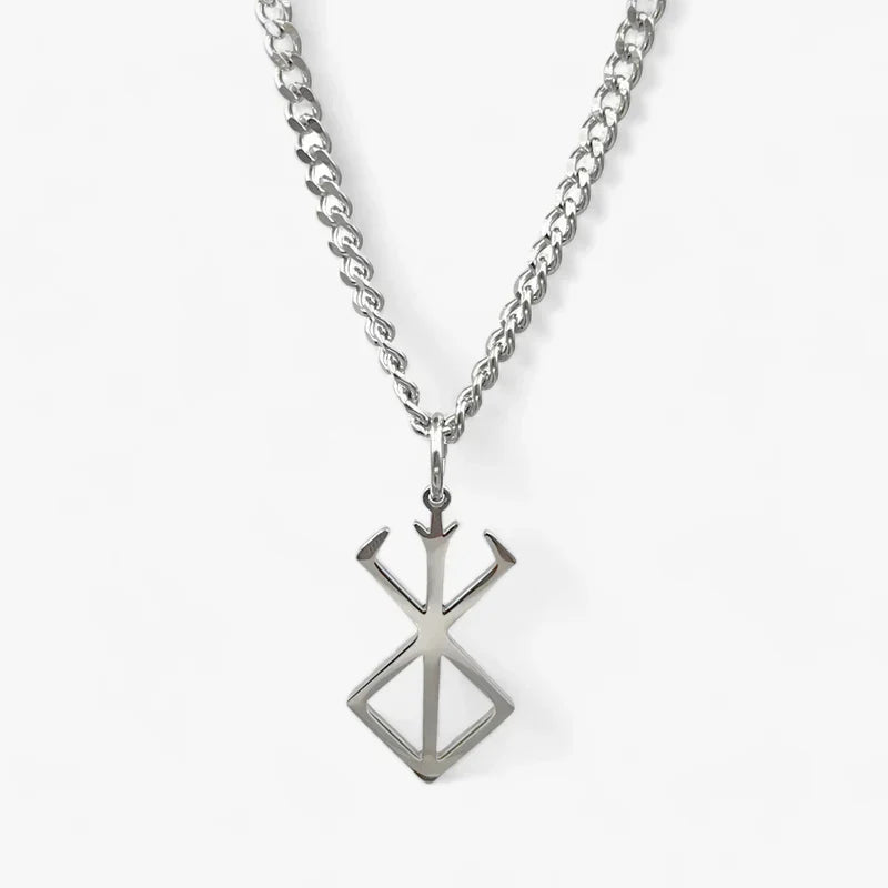 Berserker Rune | Edelstahl-Halskette - Stärke & Schutz - - Berserker Rune | Edelstahl-Halskette - Stärke & Schutz- €25 - Concept Frankfurt