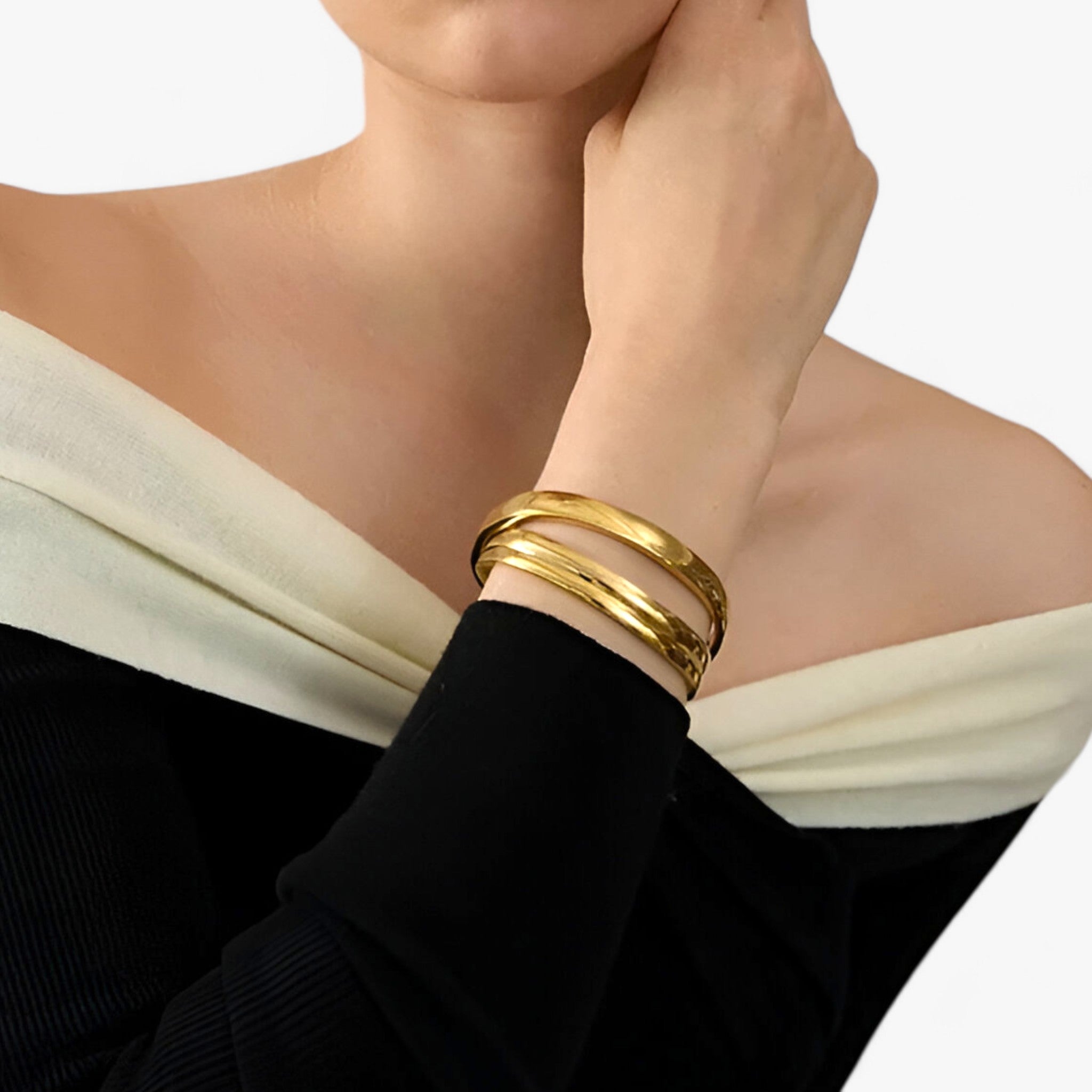 Wasserdichtes Armband – Minimalistischer Anhänger aus 18 Karat Gold - - Wasserdichtes Armband – Minimalistischer Anhänger aus 18 Karat Gold - €25 - Concept Frankfurt