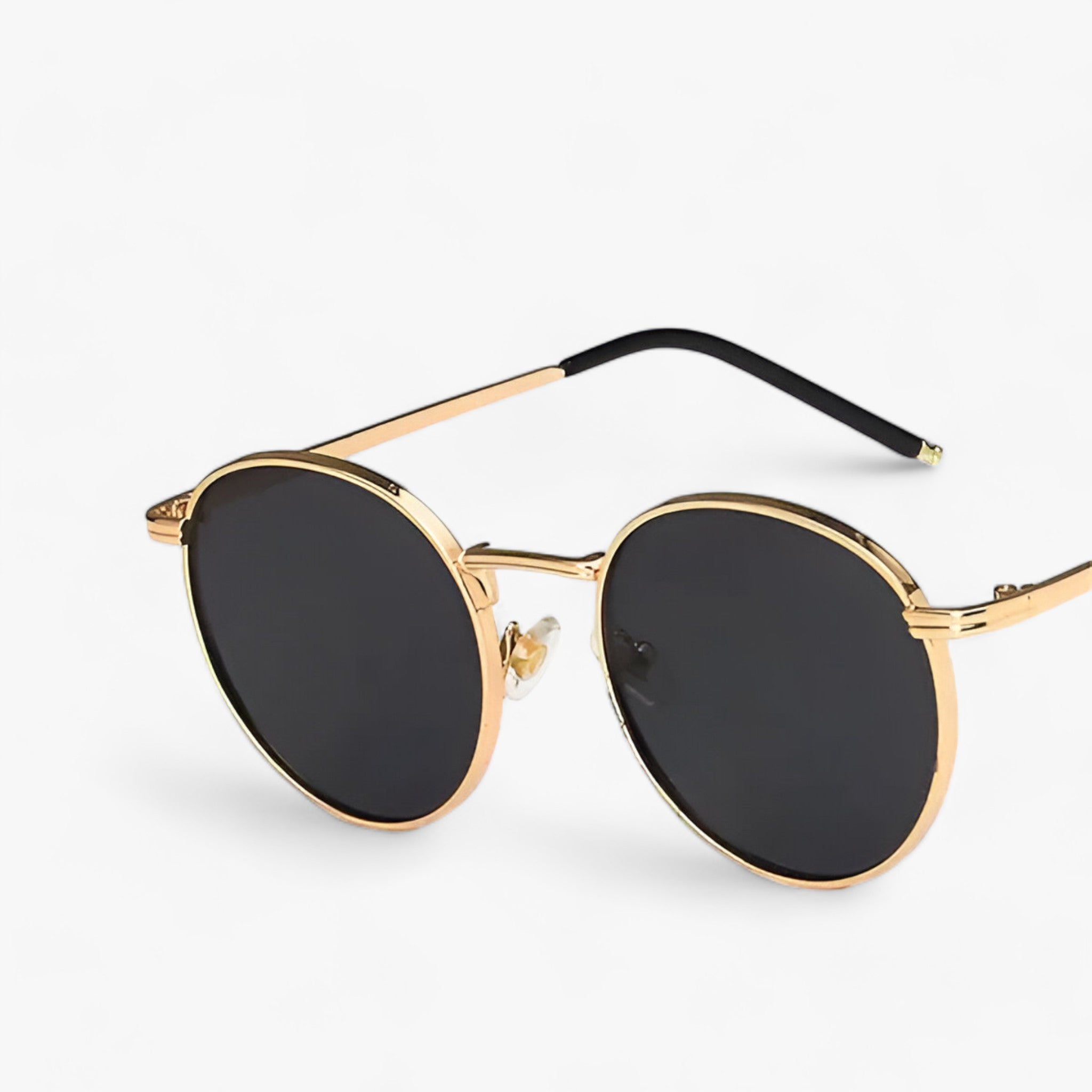 Designer-Sonnenbrille - Vielseitige runde Gläser für den täglichen Gebrauch - Graugold - VISION | Designer-Sonnenbrille - Vielseitige runde Gläser für den täglichen Gebrauch - €25 - Concept Frankfurt