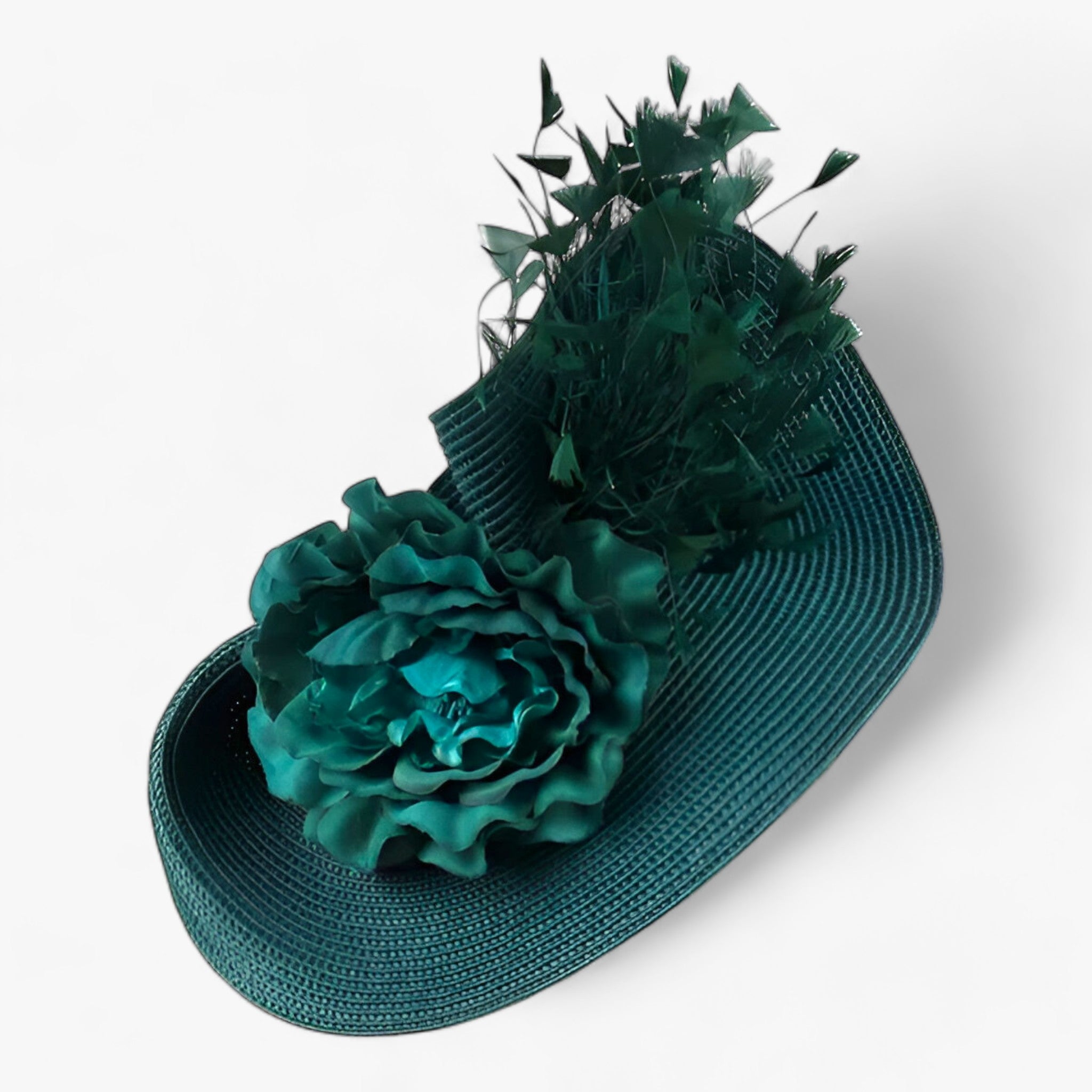 Fascinator-Hut - Für Elegante Anlässe - Grün - Fascinator-Hut - Für Elegante Anlässe - €25 - Concept Frankfurt