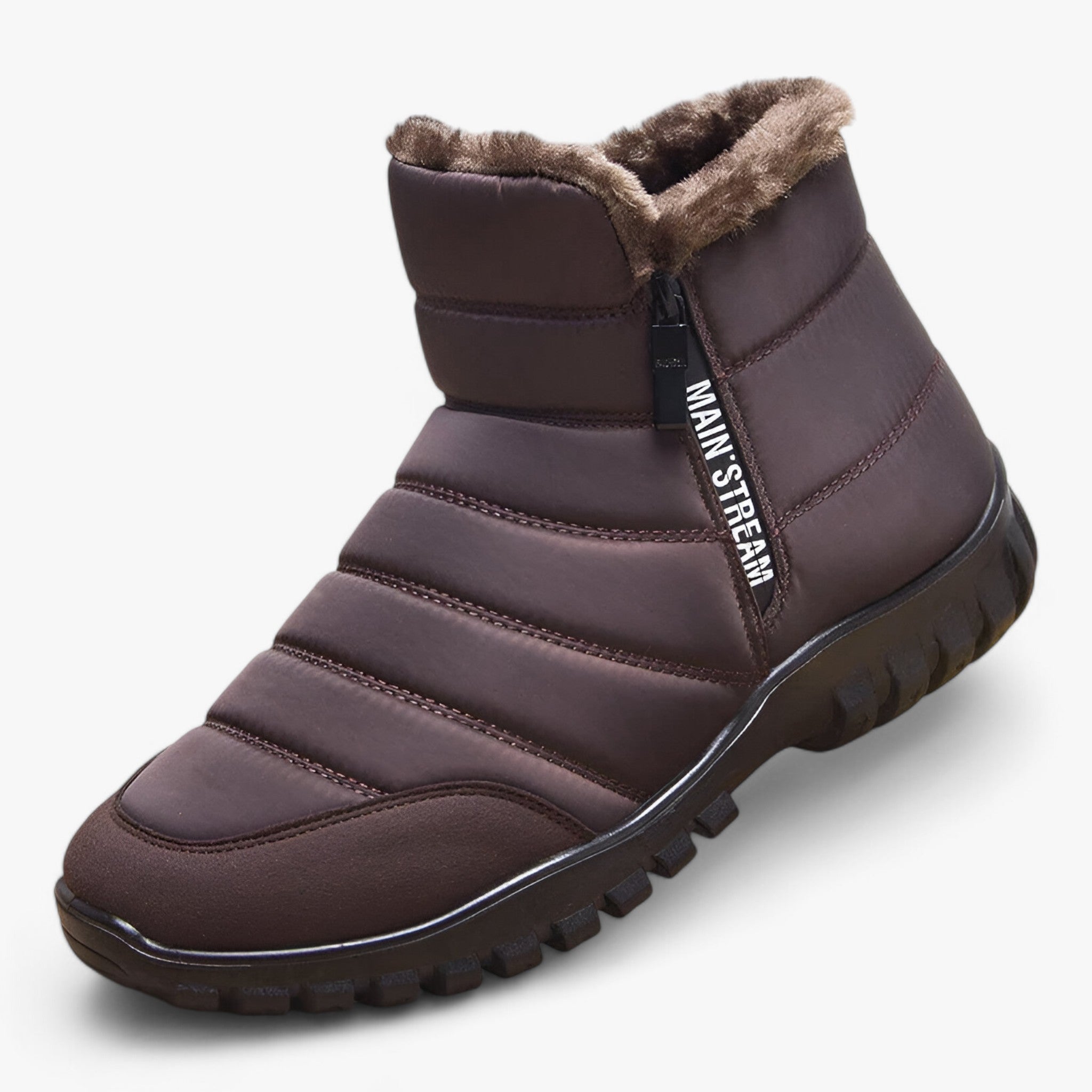 Winterstiefel für Herren - Wasserdicht und Warm im Winter - Braun - Winterstiefel für Herren - Wasserdicht und Warm im Winter - €25 - Concept Neurenberg