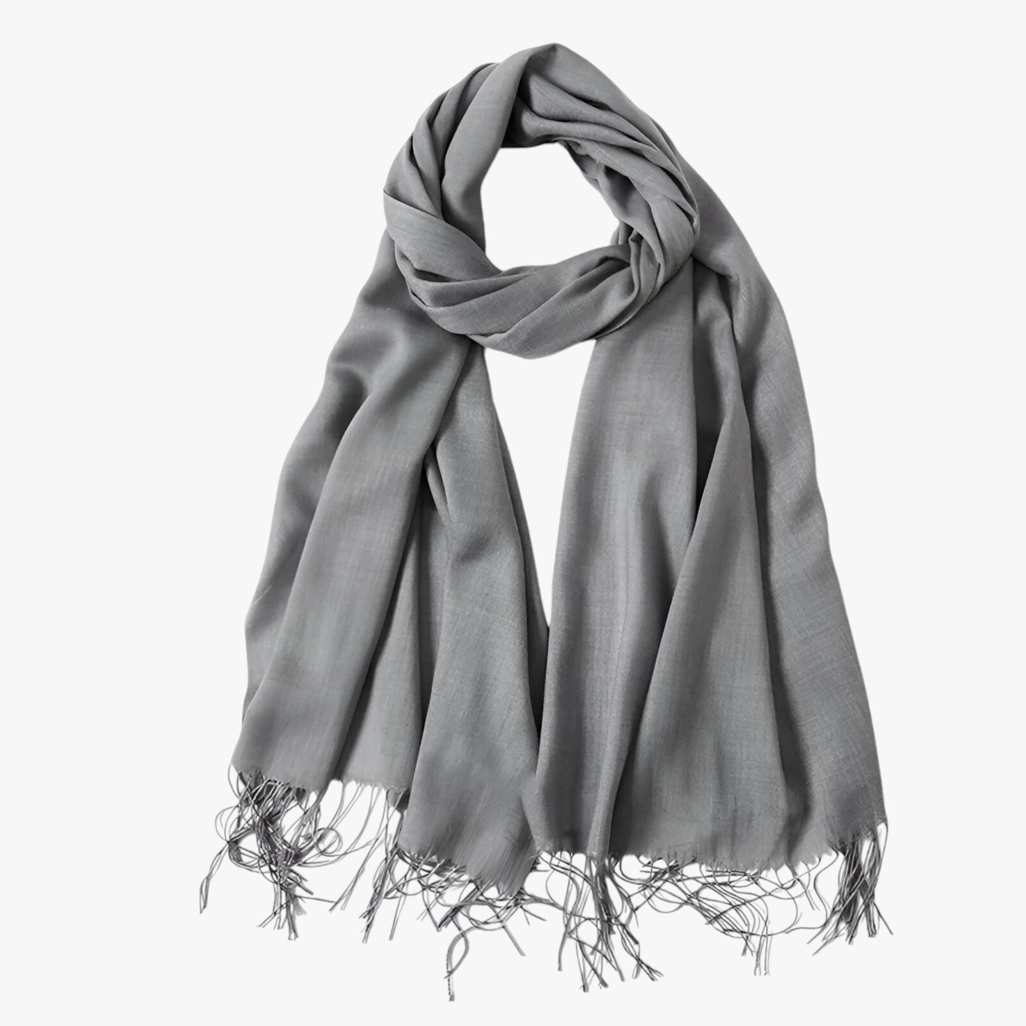 Lange Winter-Schal von Tessale für Frauen - Elegant und vielseitig - Grau 200x68cm - Lange Winter-Schal von Tessale für Frauen - Elegant und vielseitig - €25 - Concept Neurenberg