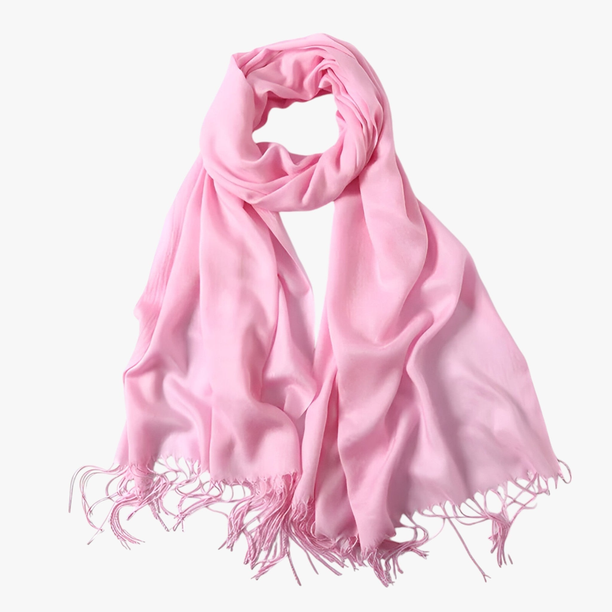 Lange Winter-Schal von Tessale für Frauen - Elegant und vielseitig - Rosa 200x68cm - Lange Winter-Schal von Tessale für Frauen - Elegant und vielseitig - €25 - Concept Neurenberg