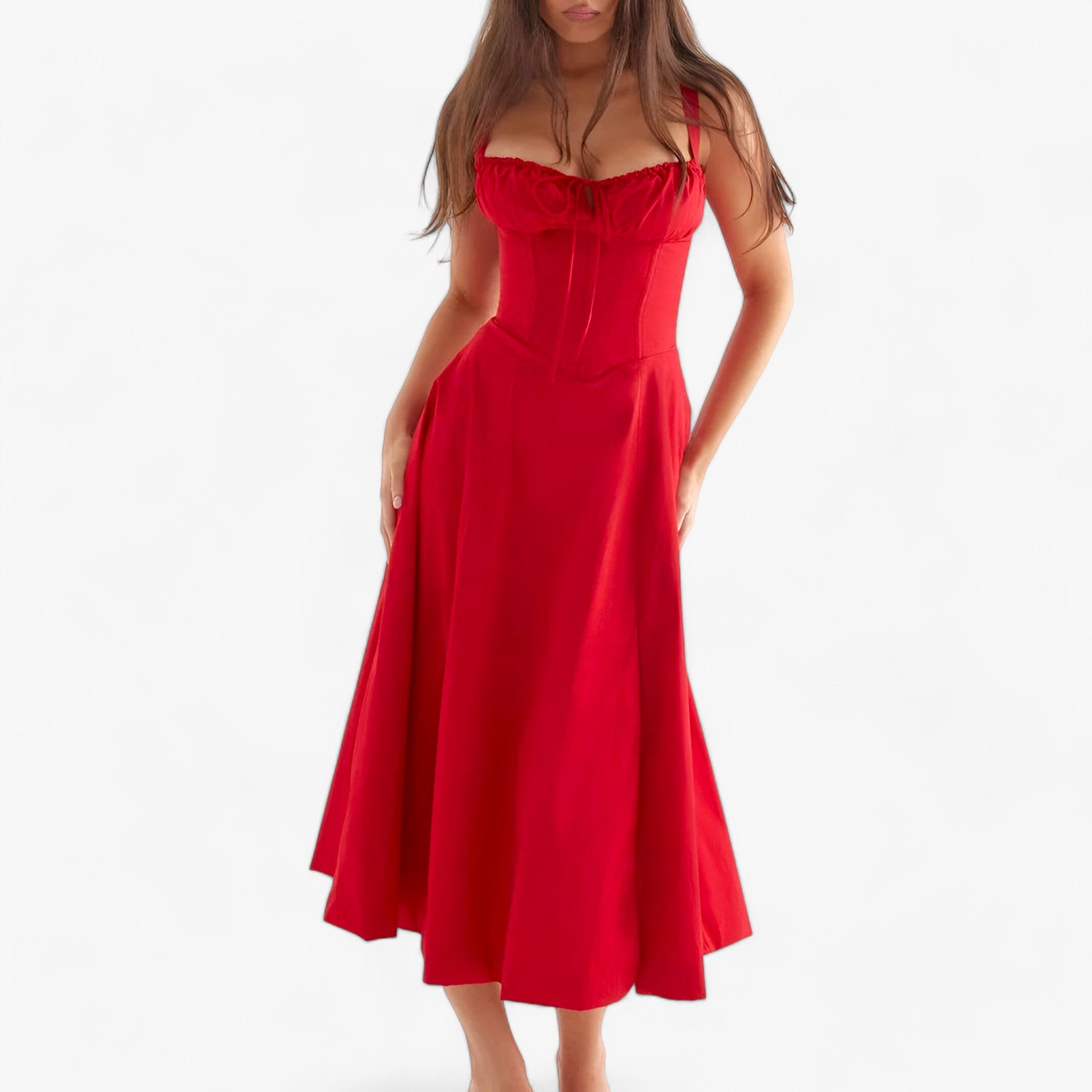 Korsett Kleid - Betont Ihre Figur - Rot - Korsett Kleid - Betont Ihre Figur - €25 - Concept Frankfurt