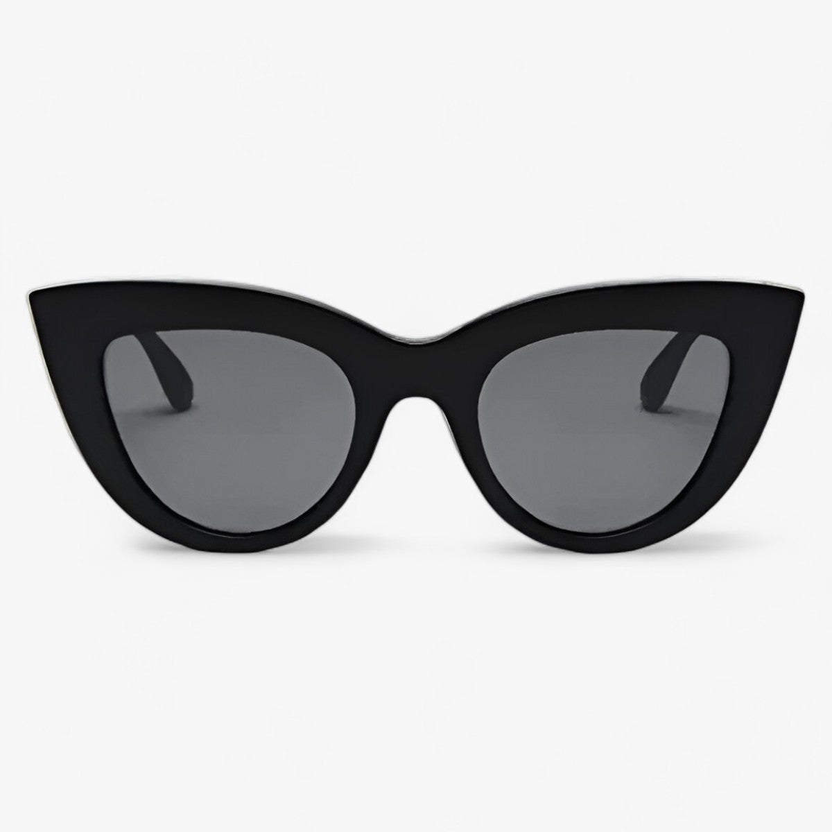 Cat-Eye Sonnenbrille - Zeitlos und Elegant - SchwarzGrau - Paulette | Cat-Eye Sonnenbrille - Zeitlos und Elegant - €25 - Concept Frankfurt