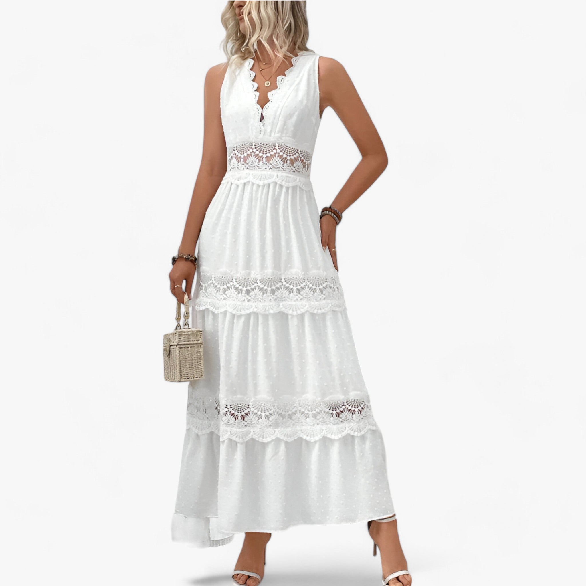 Eloise | Sommerkleid mit V-Ausschnitt