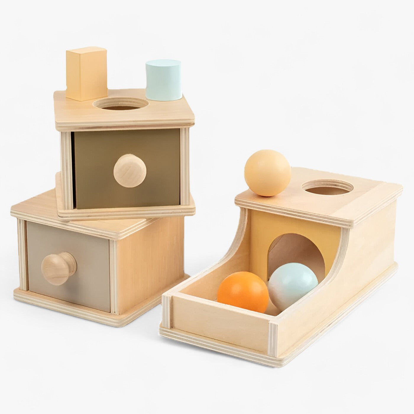 Sensorische Münzbox - Babys Sinnesentdeckung - - Sensorische Münzbox - Babys Sinnesentdeckung- €25 - Concept Frankfurt