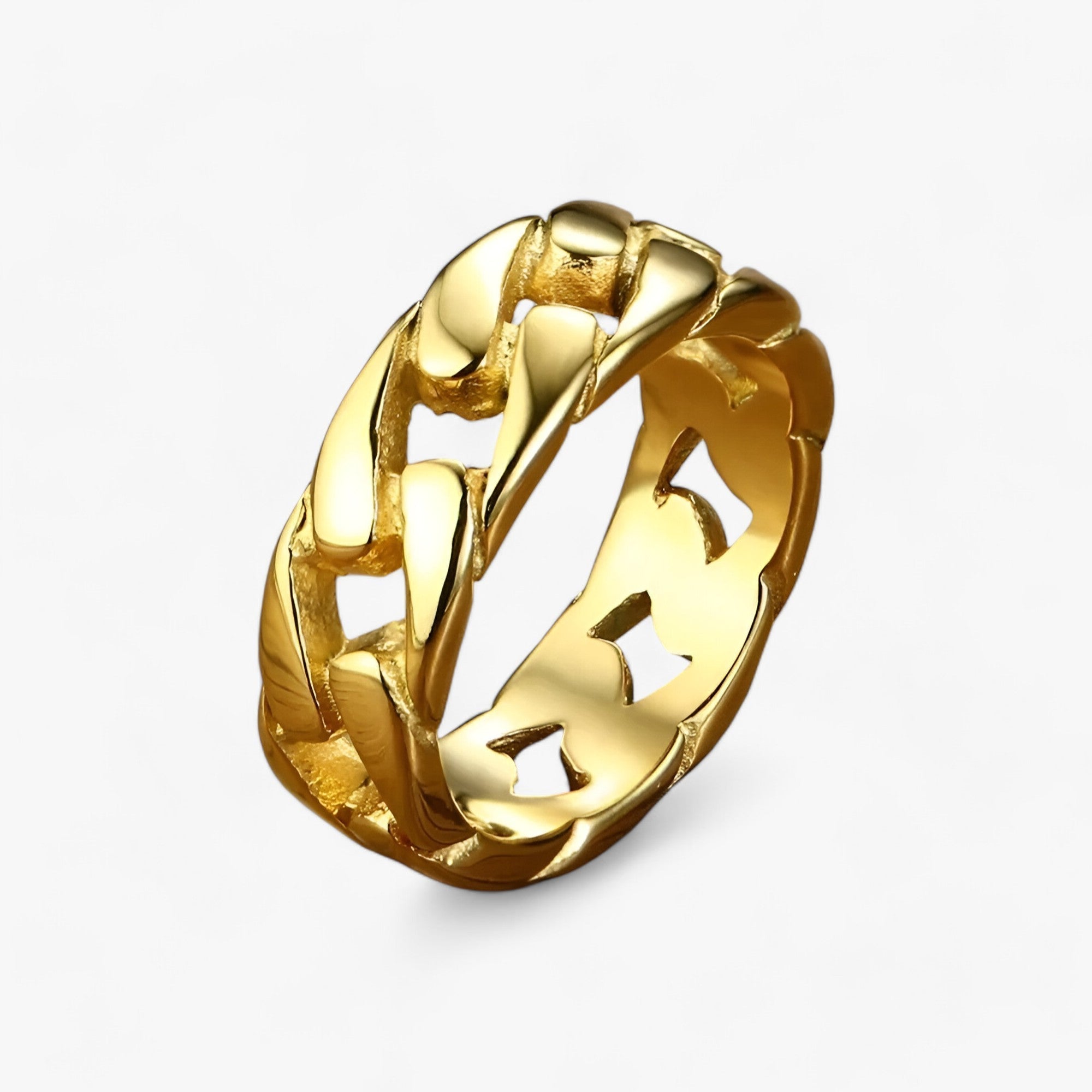 Herrenring - Selbstbewusst und anspruchsvoll mit schlankem Design - Gold - Herrenring - Selbstbewusst und anspruchsvoll mit schlankem Design - €25 - Concept Frankfurt