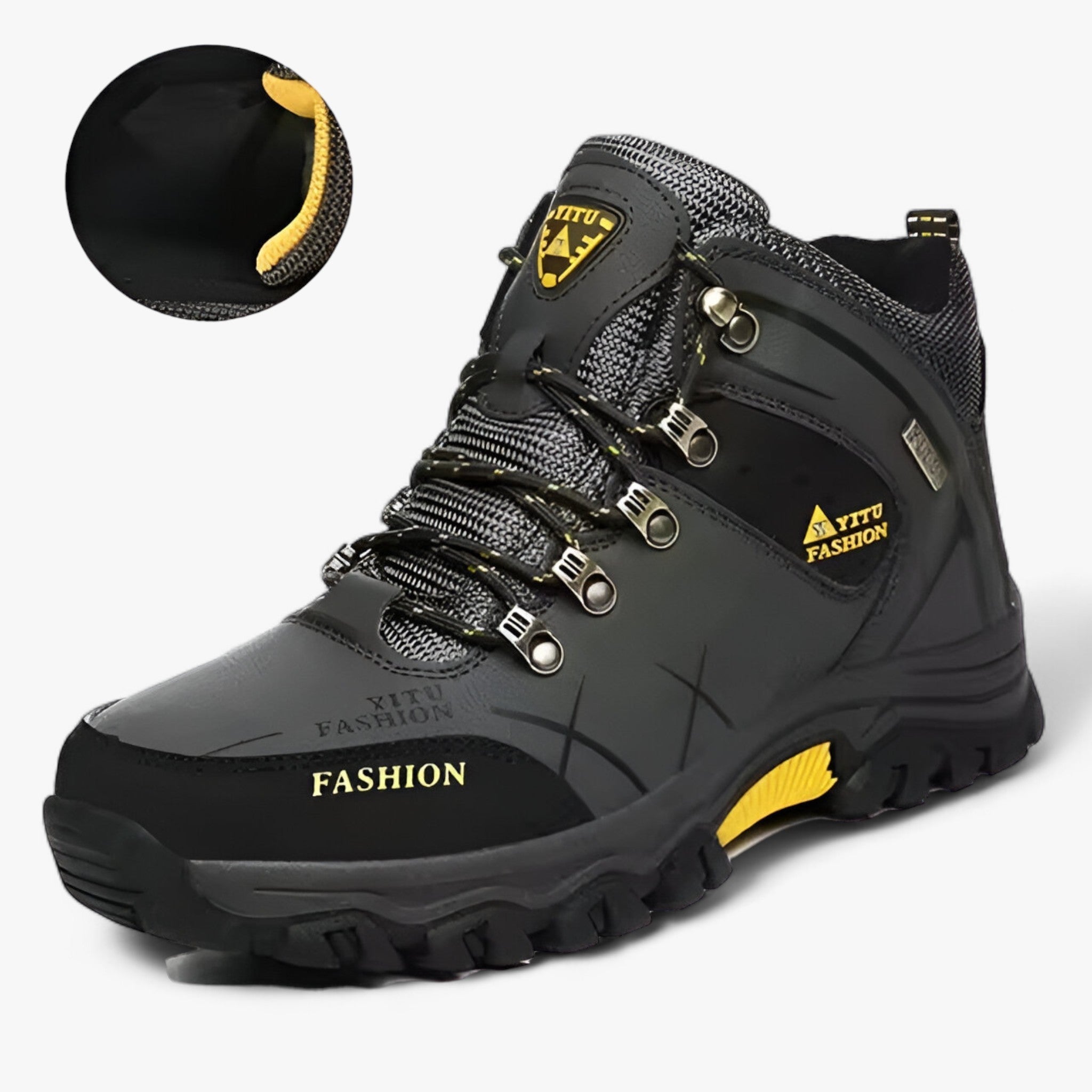 Lederstiefel für Schnee - Wasserdicht und Ultra Warm für den Winter - Kein Armee Grün - Lederstiefel für Schnee - Wasserdicht und Ultra Warm für den Winter - €25 - Concept Neurenberg