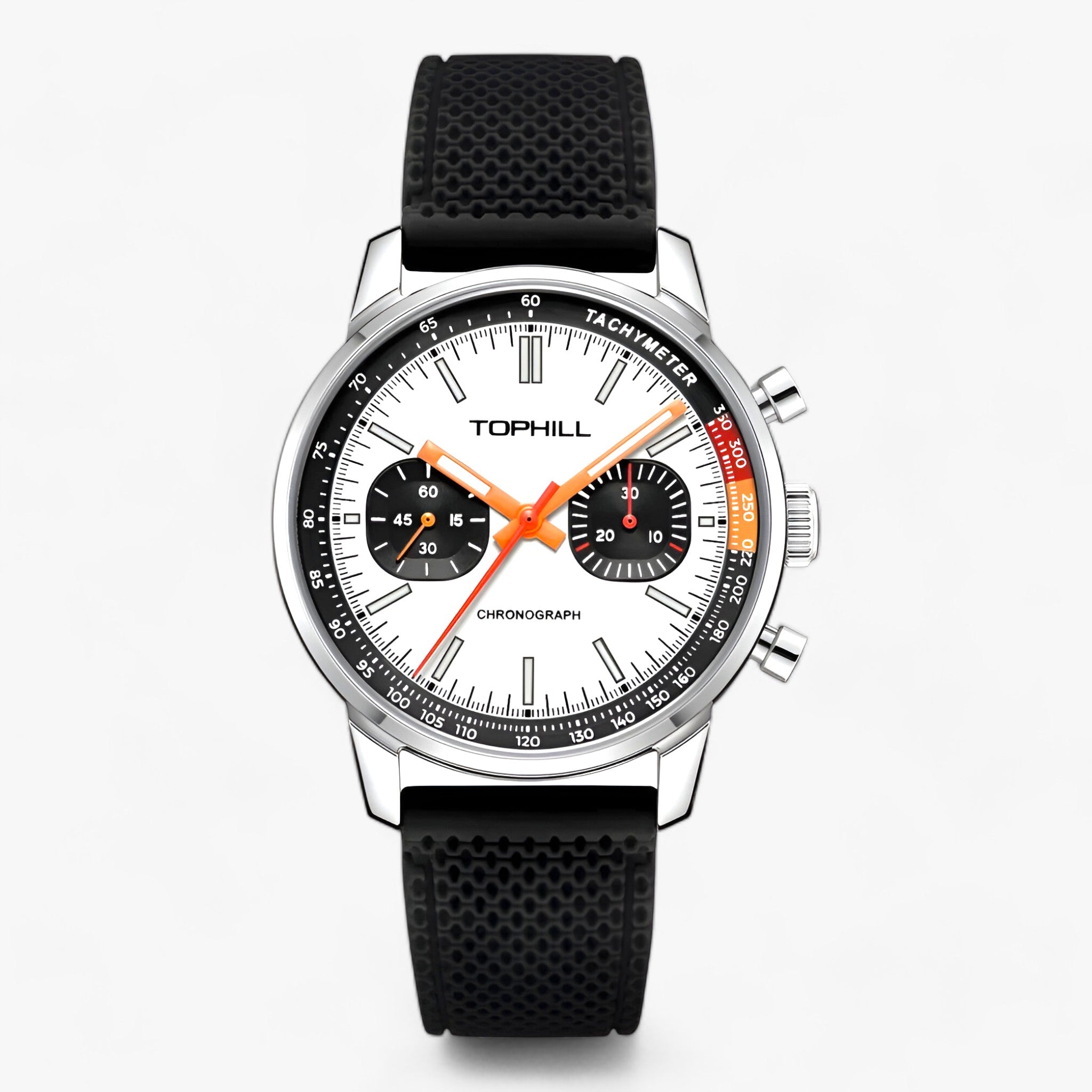 Mechanischer Chronograph - Stilvoll und Funktional für Jeden Anlass - Weiß - Mechanischer Chronograph - Stilvoll und Funktional für Jeden Anlass - €25 - Concept Frankfurt