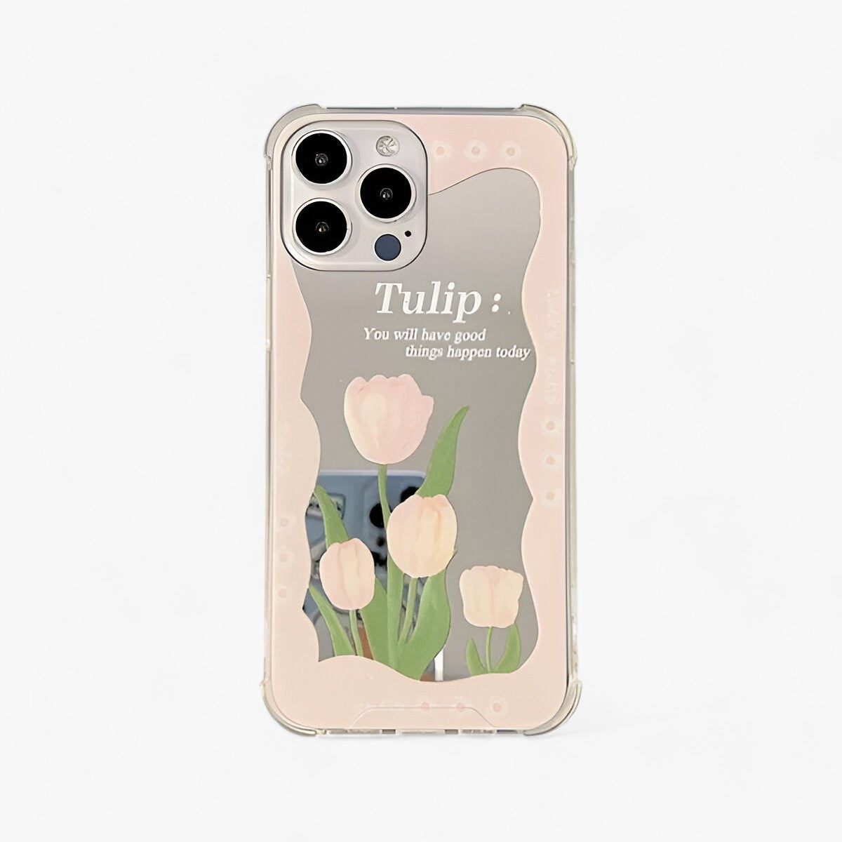 Retro-Romantik | Spiegel-Tulpen-iPhone-Hülle - Vintage Chic - - Retro-Romantik | Spiegel-Tulpen-iPhone-Hülle - Vintage Chic - €25 - Concept Frankfurt