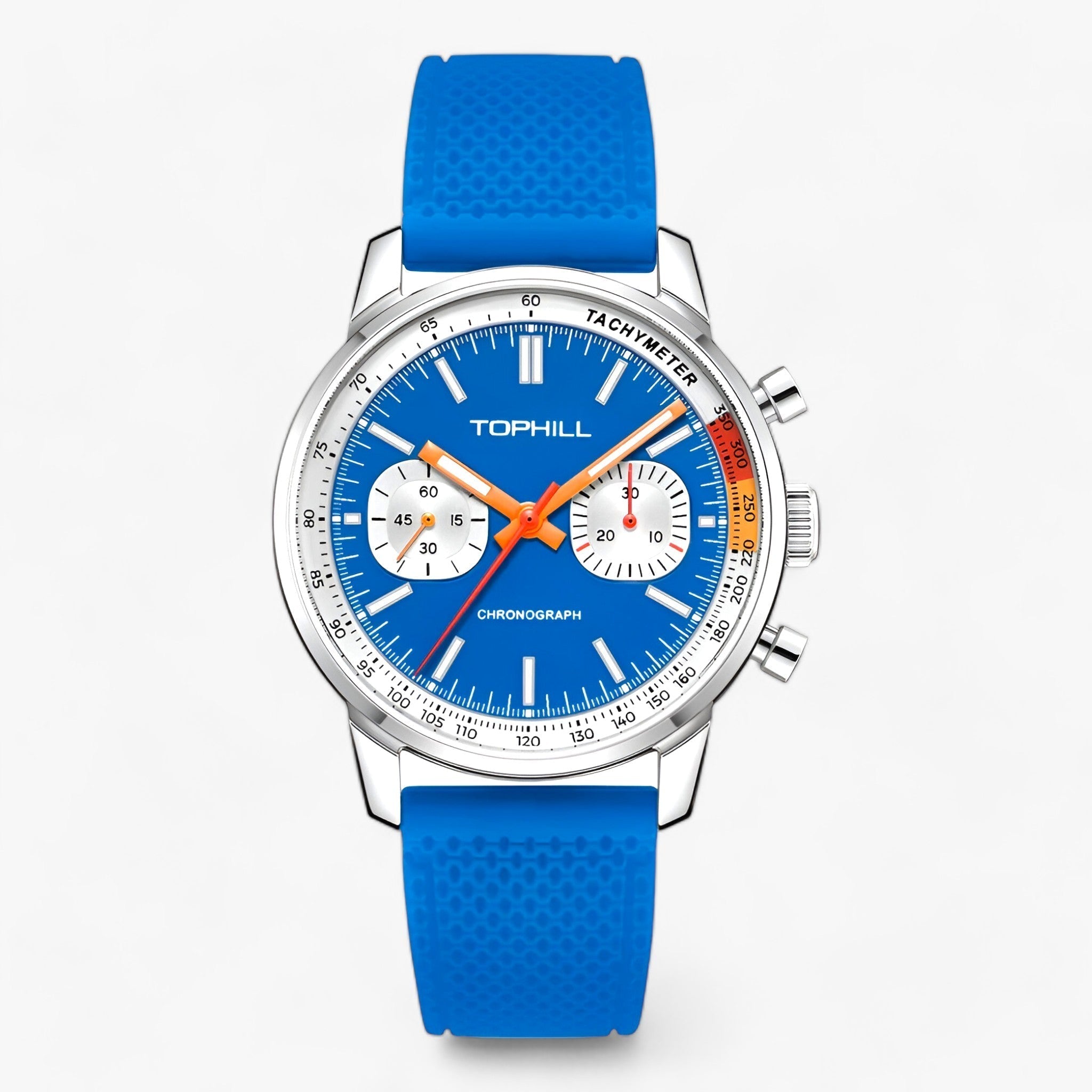 Mechanischer Chronograph - Stilvoll und Funktional für Jeden Anlass - Blau - Mechanischer Chronograph - Stilvoll und Funktional für Jeden Anlass - €25 - Concept Frankfurt