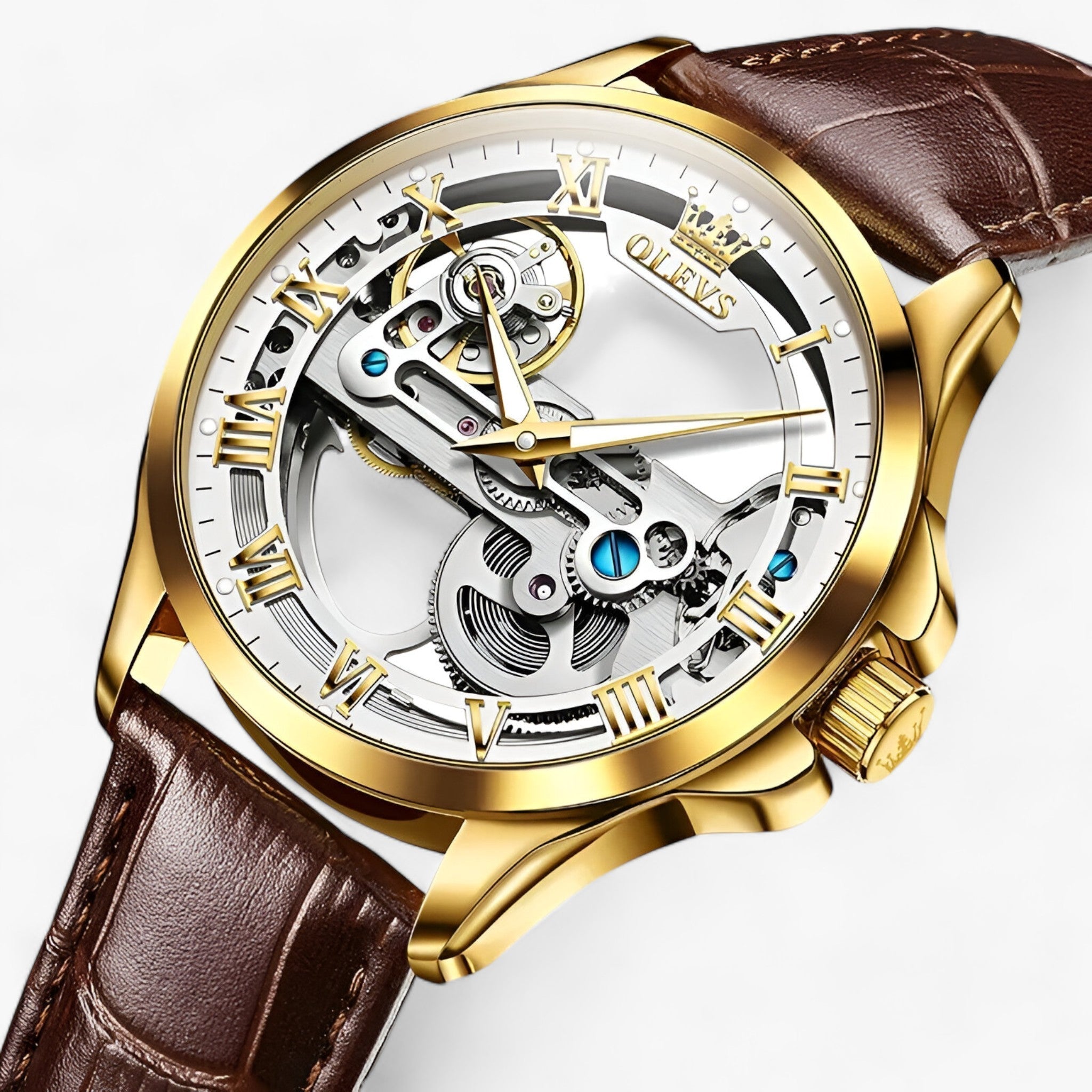 Luxus Automatik Uhr - Präzision und Eleganz für Männer - Weißgold - Luxus Automatik Uhr - Präzision und Eleganz für Männer - €25 - Concept Frankfurt