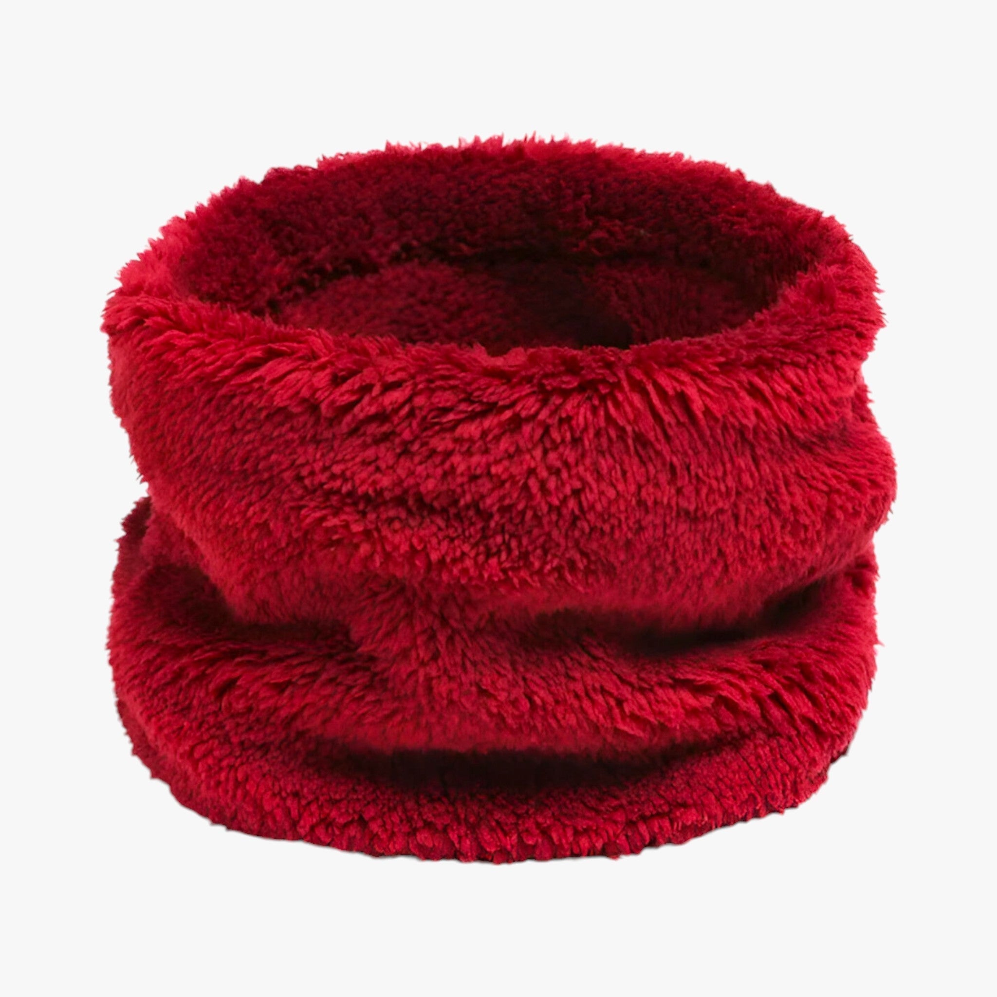 Unendlicher Schal aus Faux-Fur - Sanfte Wärme für kalte Tage - Rot 25x14cm - Unendlicher Schal aus Faux-Fur - Sanfte Wärme für kalte Tage - €25 - Concept Neurenberg