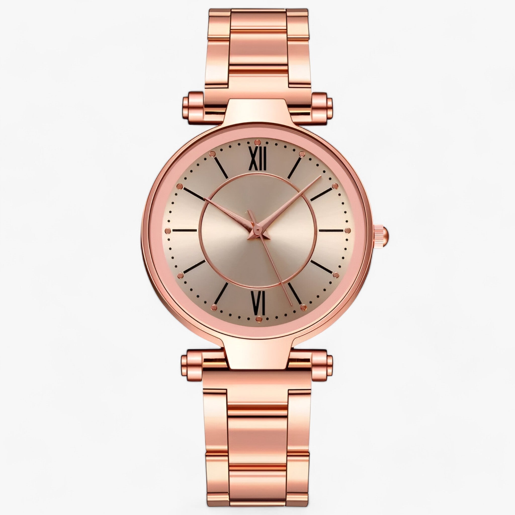 Luxus uhr - Klassischer Stil mit modernen Funktionen - Roségold - Luxus uhr - Klassischer Stil mit modernen Funktionen - €25 - Concept Frankfurt