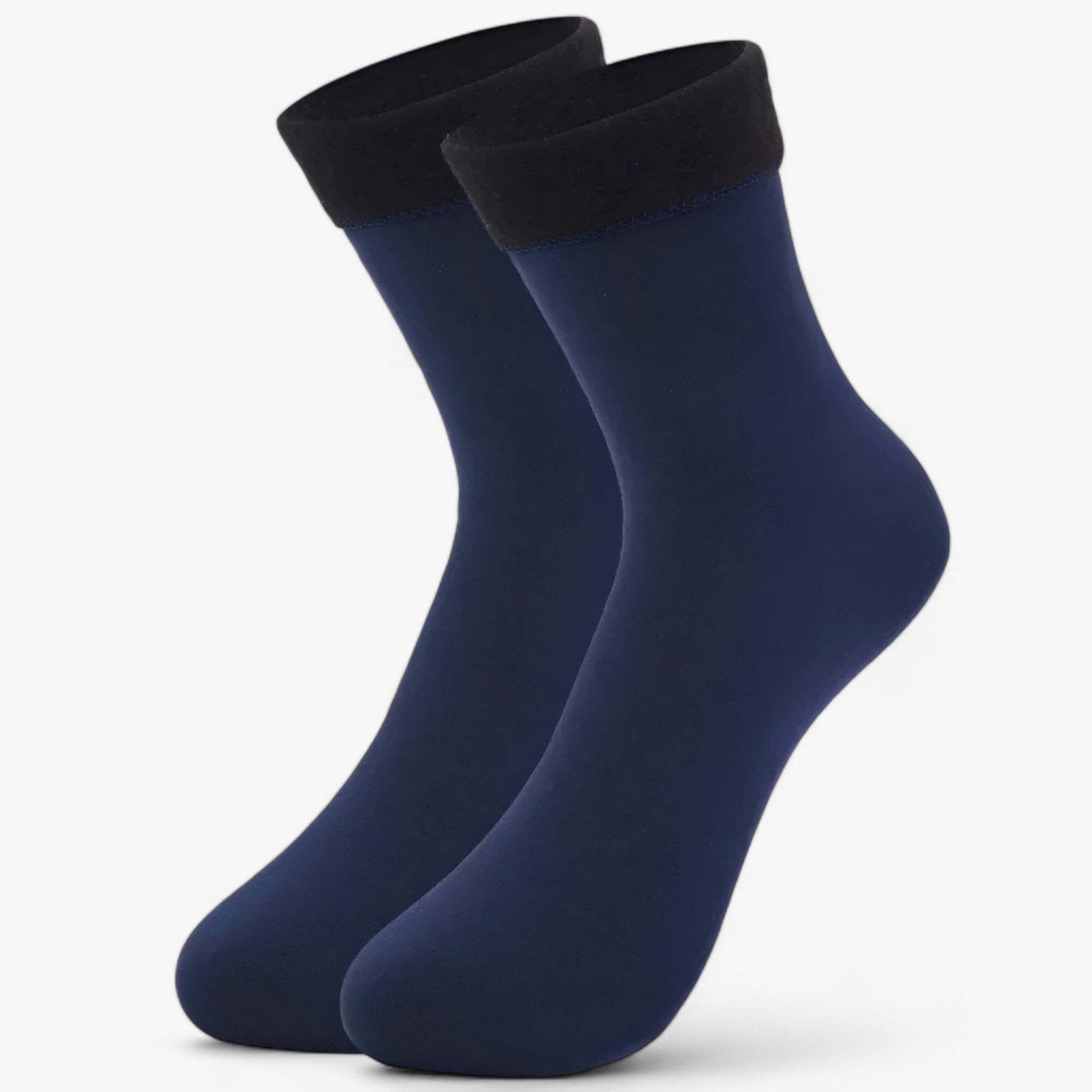 Socken aus samtiger Wolle - Ultimative Winterwärme - Blau - Socken aus samtiger Wolle - Ultimative Winterwärme (1 Paar + 1 Paar GRATIS) - €25 - Concept Neurenberg