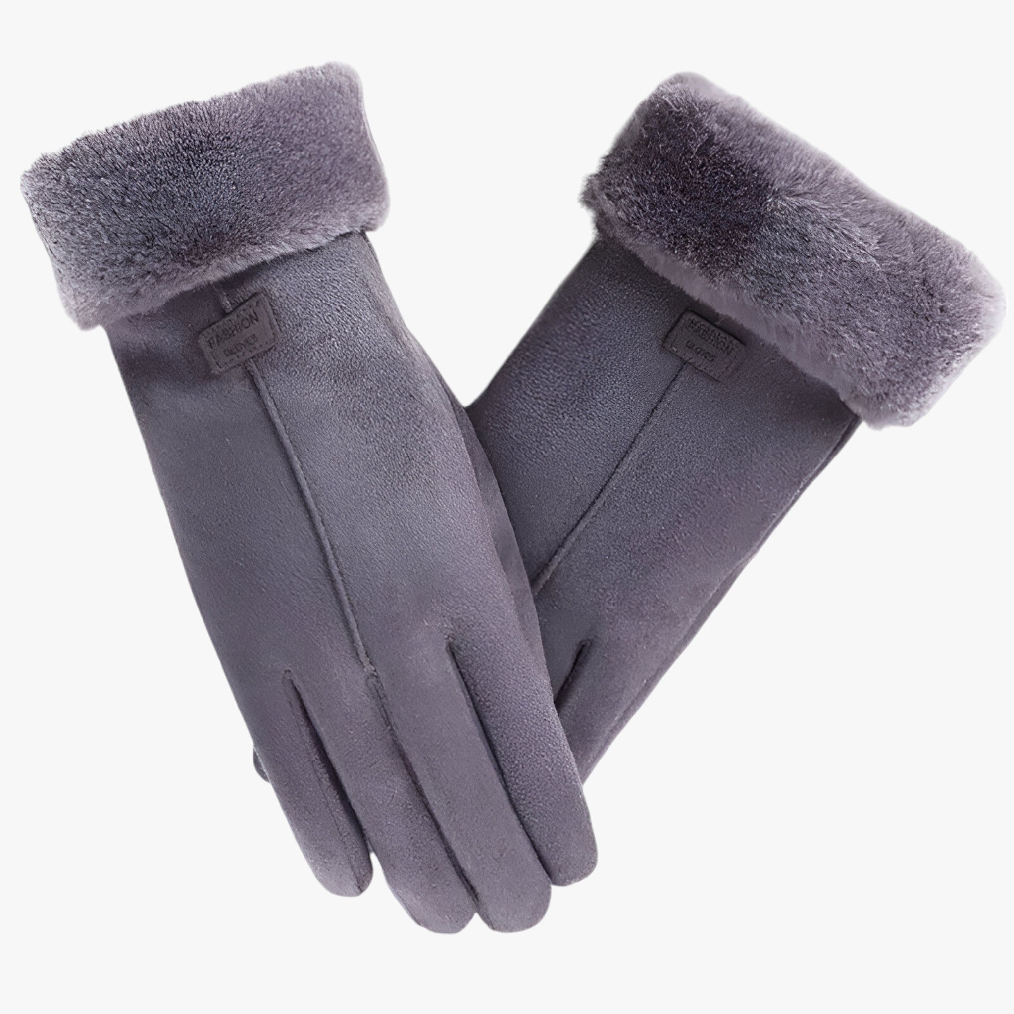 FluffyWarm | Modehandschuhe - Niedlich & Gemütlich für den Winter - Grau Eine Größe - FluffyWarm | Modehandschuhe - Niedlich & Gemütlich für den Winter - €25 - Concept Neurenberg