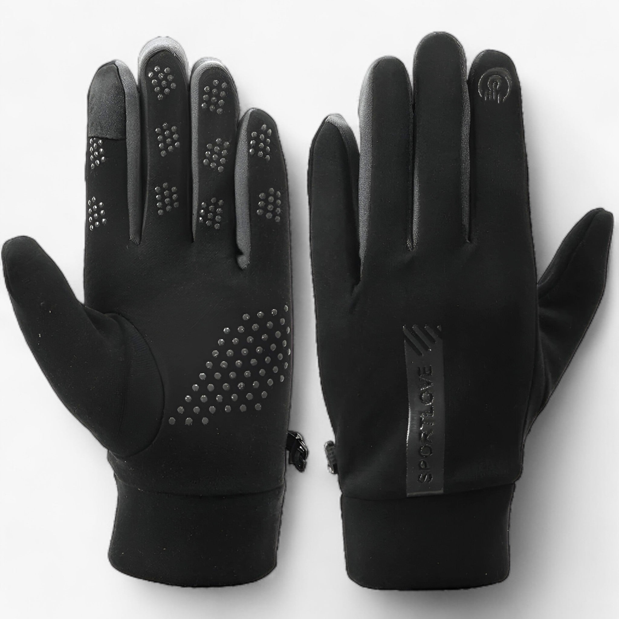 GlacierGuard | Winterhandschuhe - Warmer und wasserdichter Schutz - Schwarz (Herren) - GlacierGuard | Winterhandschuhe - Warmer und wasserdichter Schutz - €25 - Concept Neurenberg