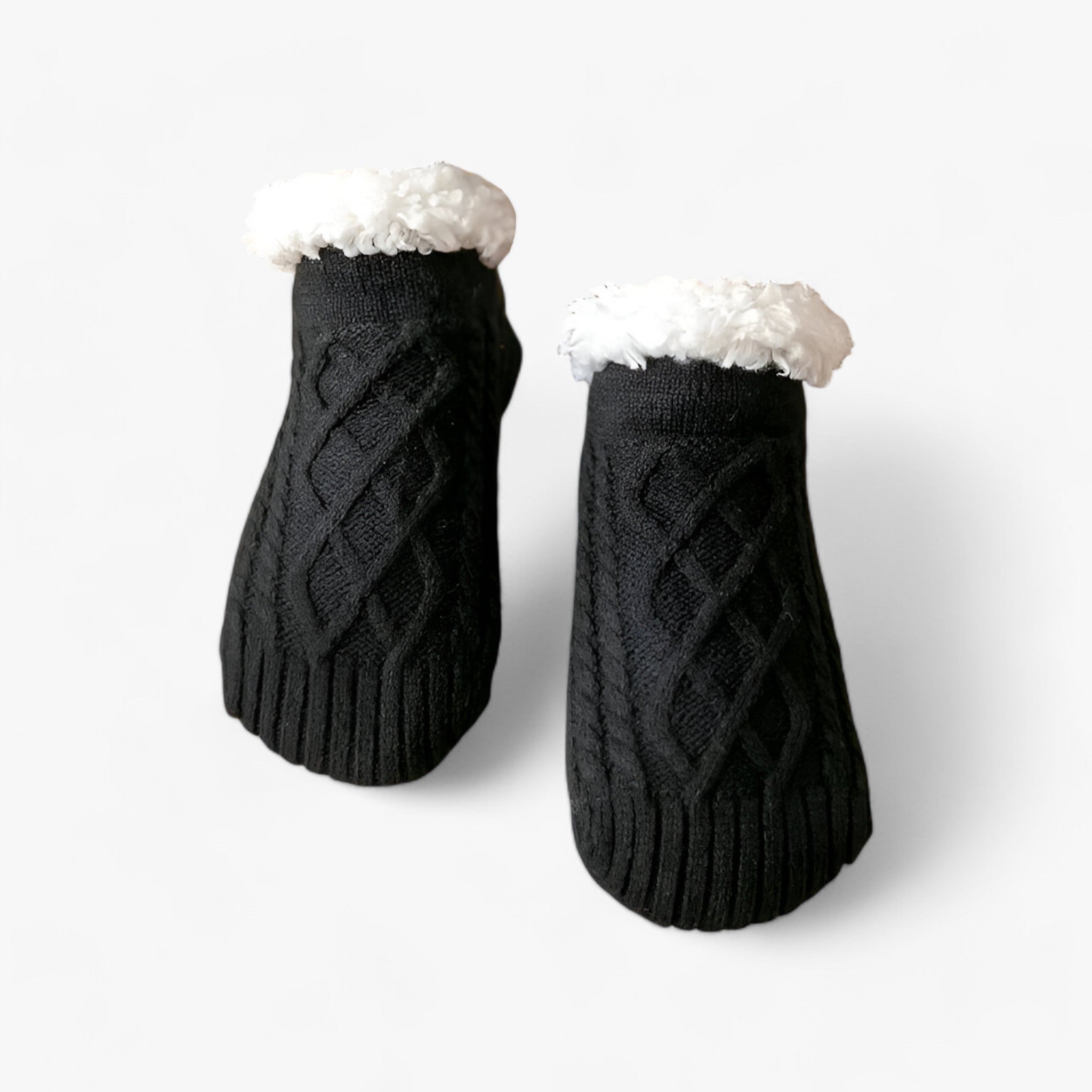 Flauschige Thermosocken - Gemütliche Wärme und rutschfest - B Schwarz - Flauschige Thermosocken - Gemütliche Wärme und rutschfest (1 Paar + 1 Paar GRATIS) - €25 - Concept Frankfurt