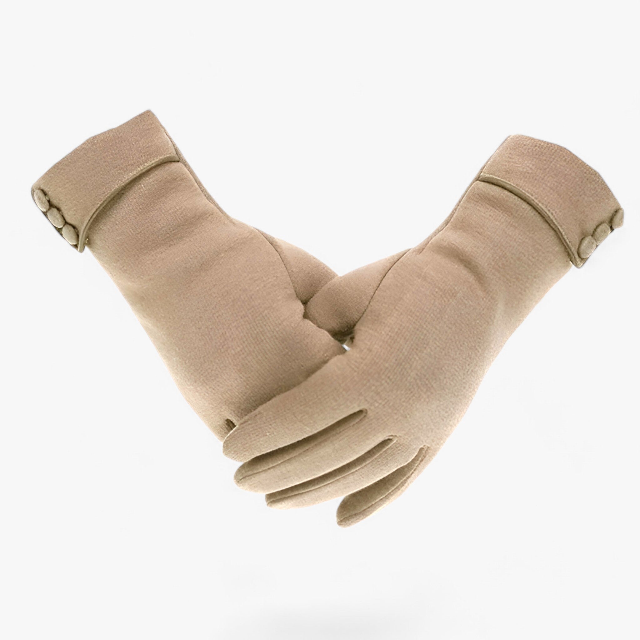 WarmComfort | Herbst Winter Fleece Futter Handschuhe - Gemütlich & Touchscreen Vorbereitet - Khaki - WarmComfort | Herbst Winter Fleece Futter Handschuhe - Gemütlich & Touchscreen Vorbereitet - €25 - Concept Frankfurt