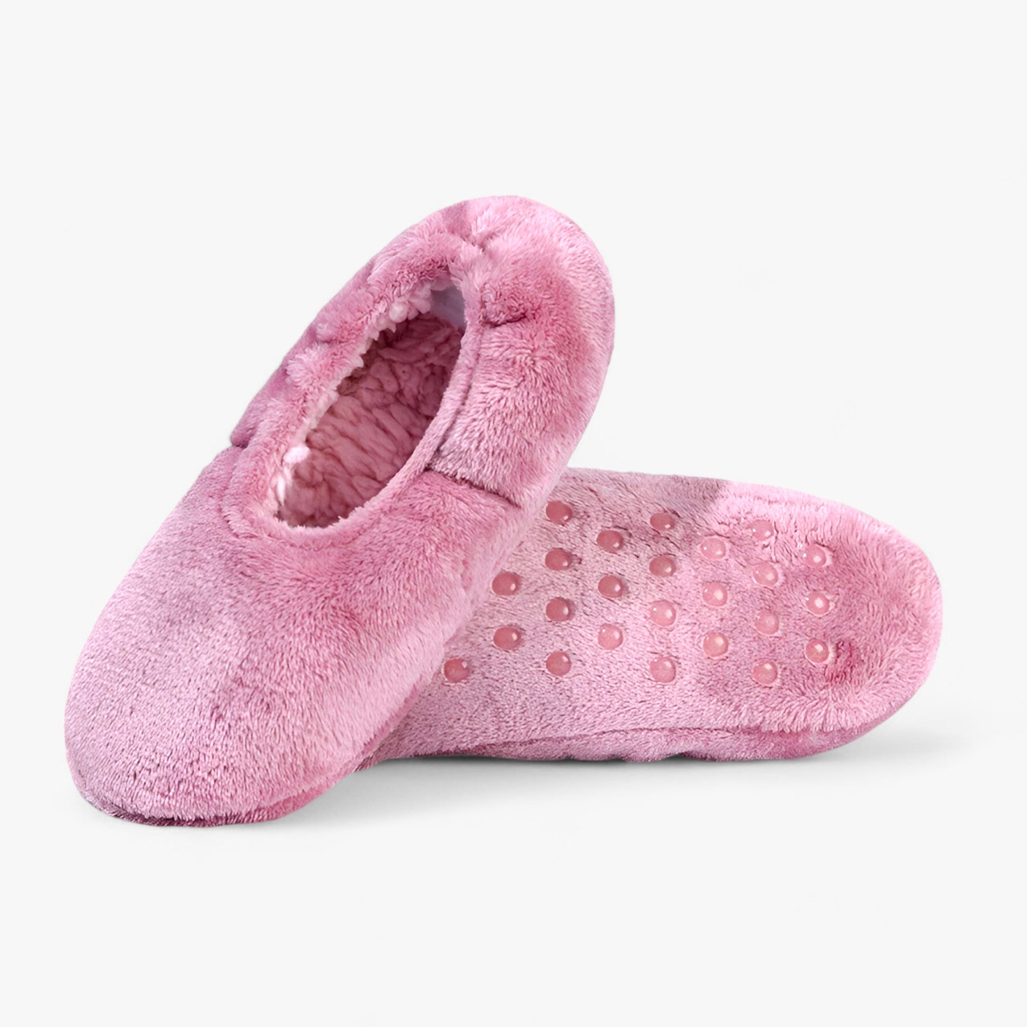 Gemütliche Innensocken - Weicher Komfort und rutschfest - 1 Paar Rosa - Gemütliche Innensocken - Weicher Komfort und rutschfest (1 Paar + 1 Paar GRATIS) - €25 - Concept Frankfurt