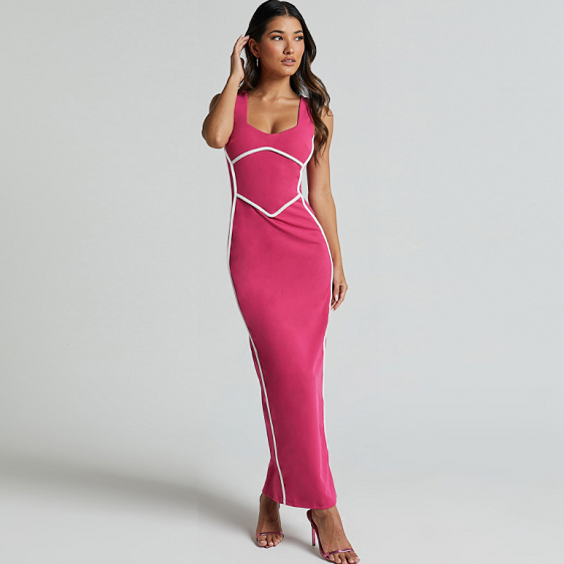 Festliches Kleid – Der perfekte Look für besondere Momente - Rosa - Festliches Kleid – Der perfekte Look für besondere Momente - €25 - Concept Frankfurt