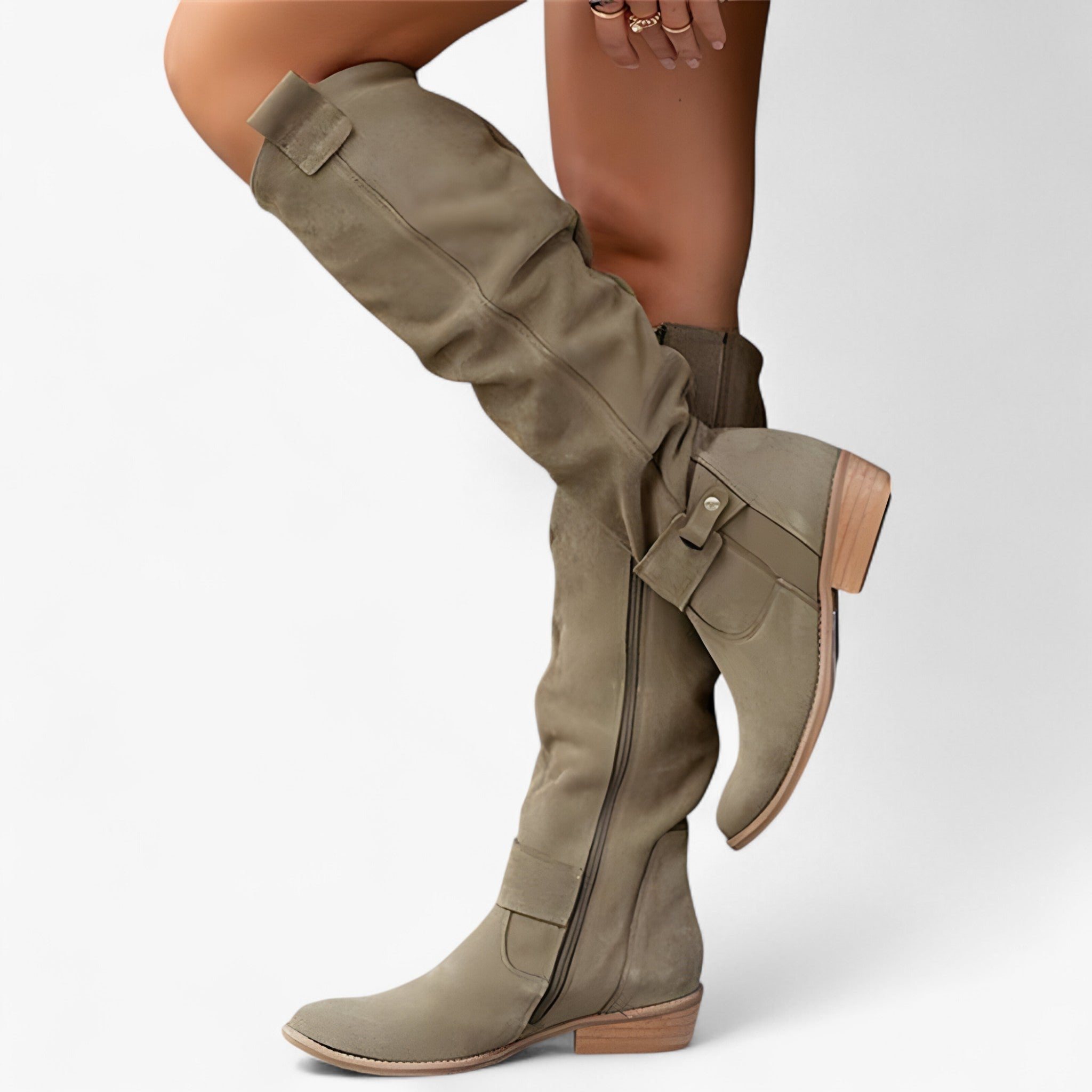 Jianna | Wildlederstiefel – Eleganz für jeden Schritt