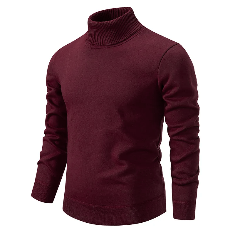 Exklusiver Virgin-Wool-Pullover - Zeitloser Komfort und Qualität - Bordeaux - LUCCIANO | Exklusiver Virgin-Wool-Pullover - Zeitloser Komfort und Qualität - € - Concept Frankfurt