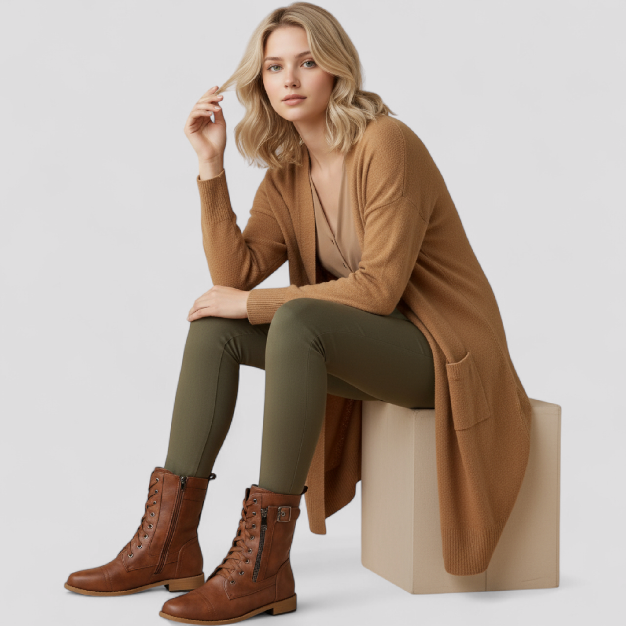 Fabiola | Stiefel Damen mit Reißverschluss