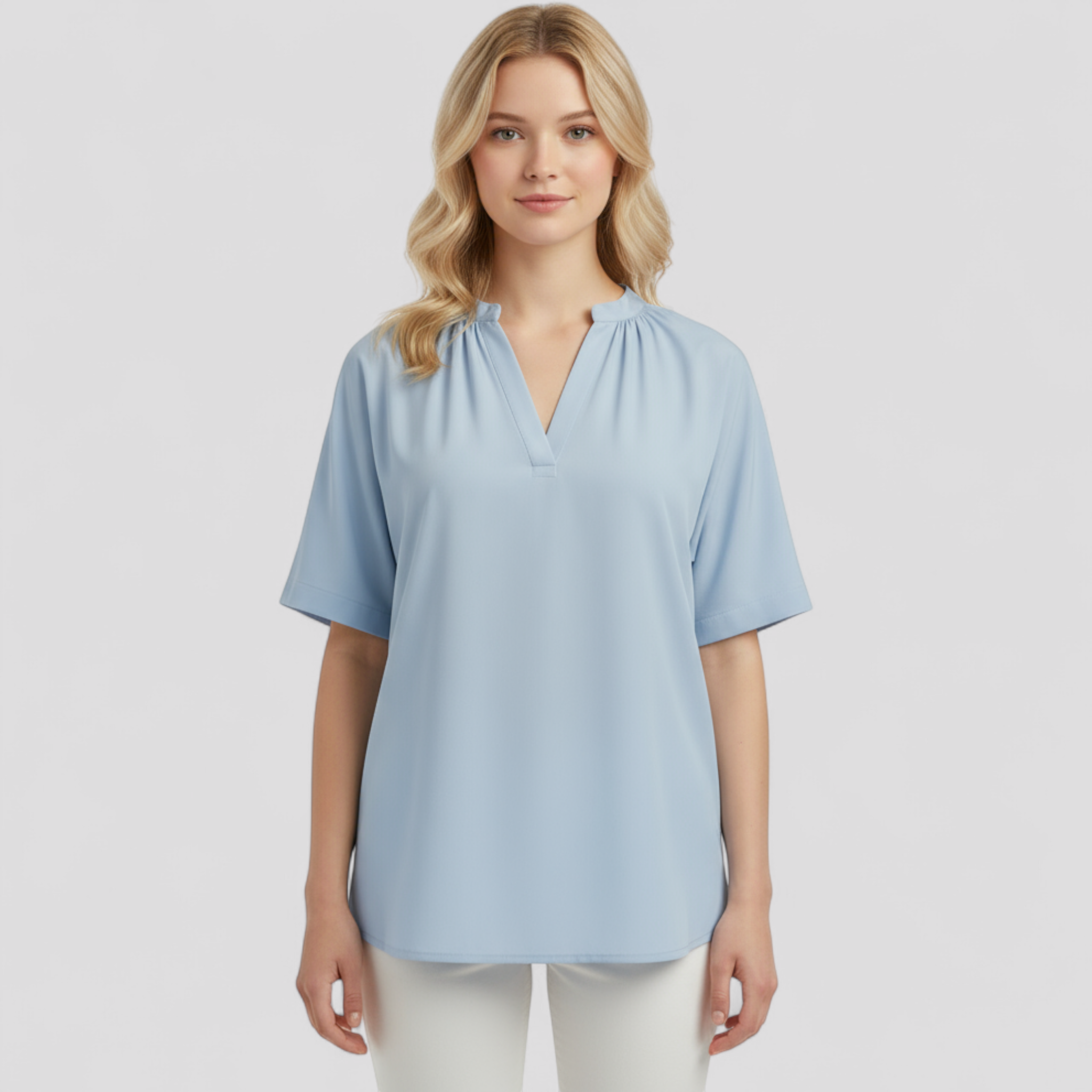 Ysoria | Sommerliche Bluse mit V-Ausschnitt