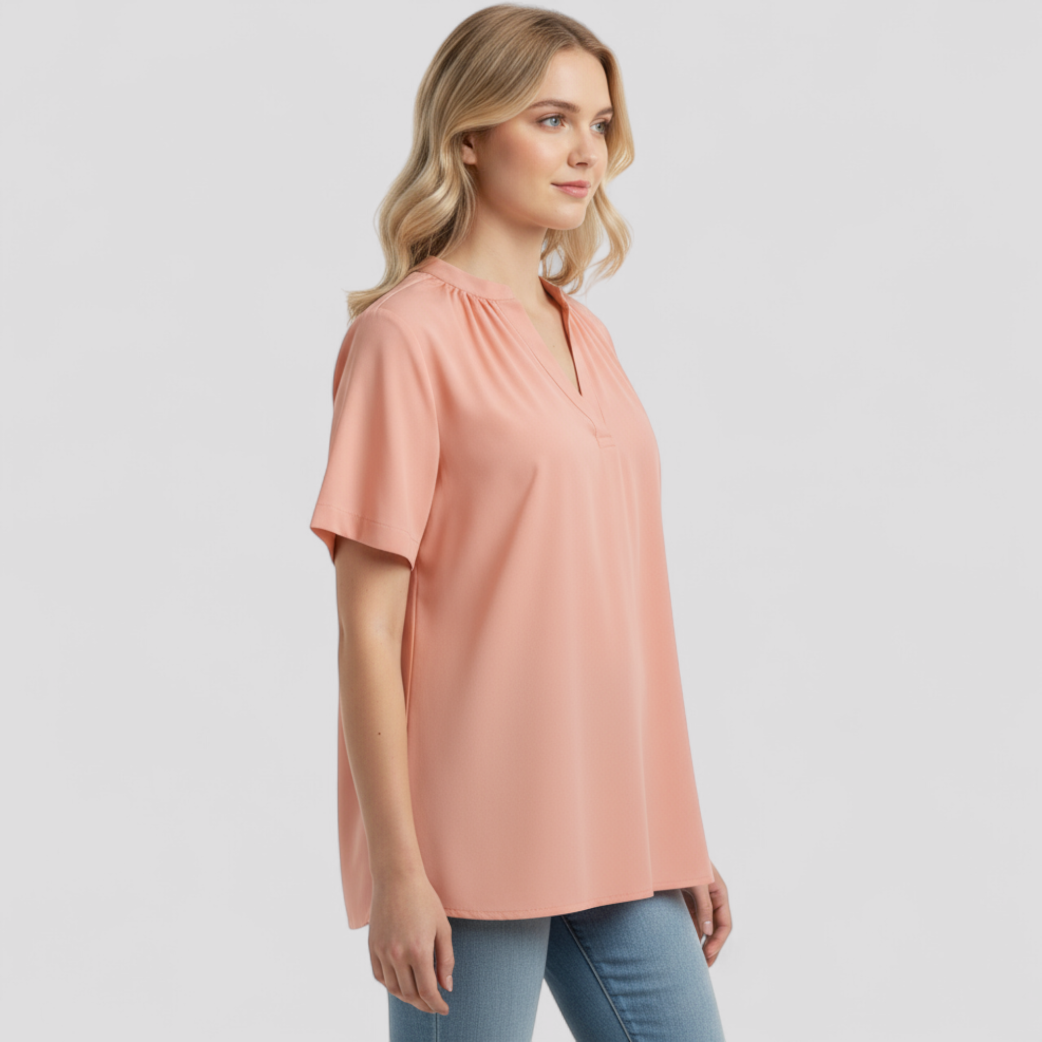 Ysoria | Sommerliche Bluse mit V-Ausschnitt