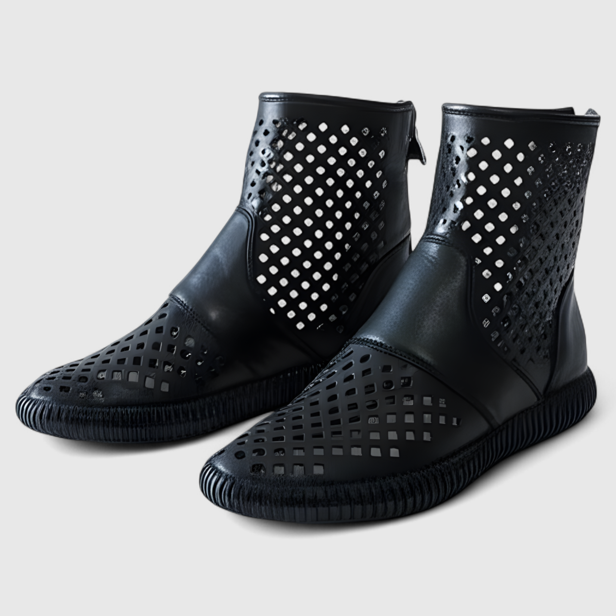 Leah | Knöchellange Stiefel aus echtem Leder mit Keil und modernem Schnitt