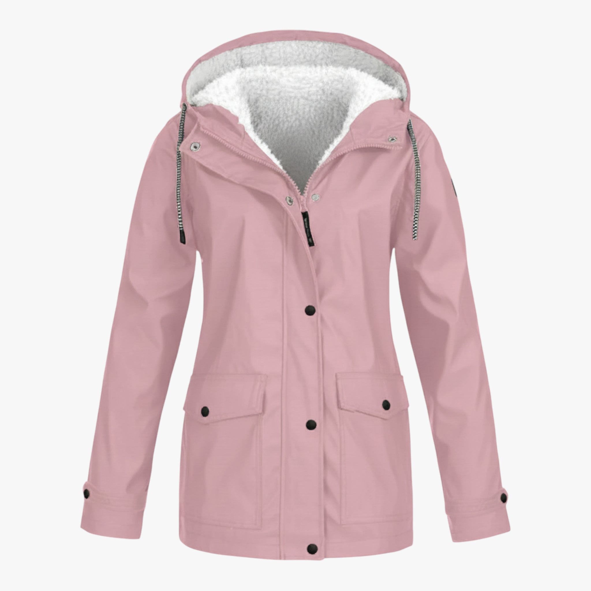 Adele | Damen Wasserdichte Winddichte Jacke mit Kapuze