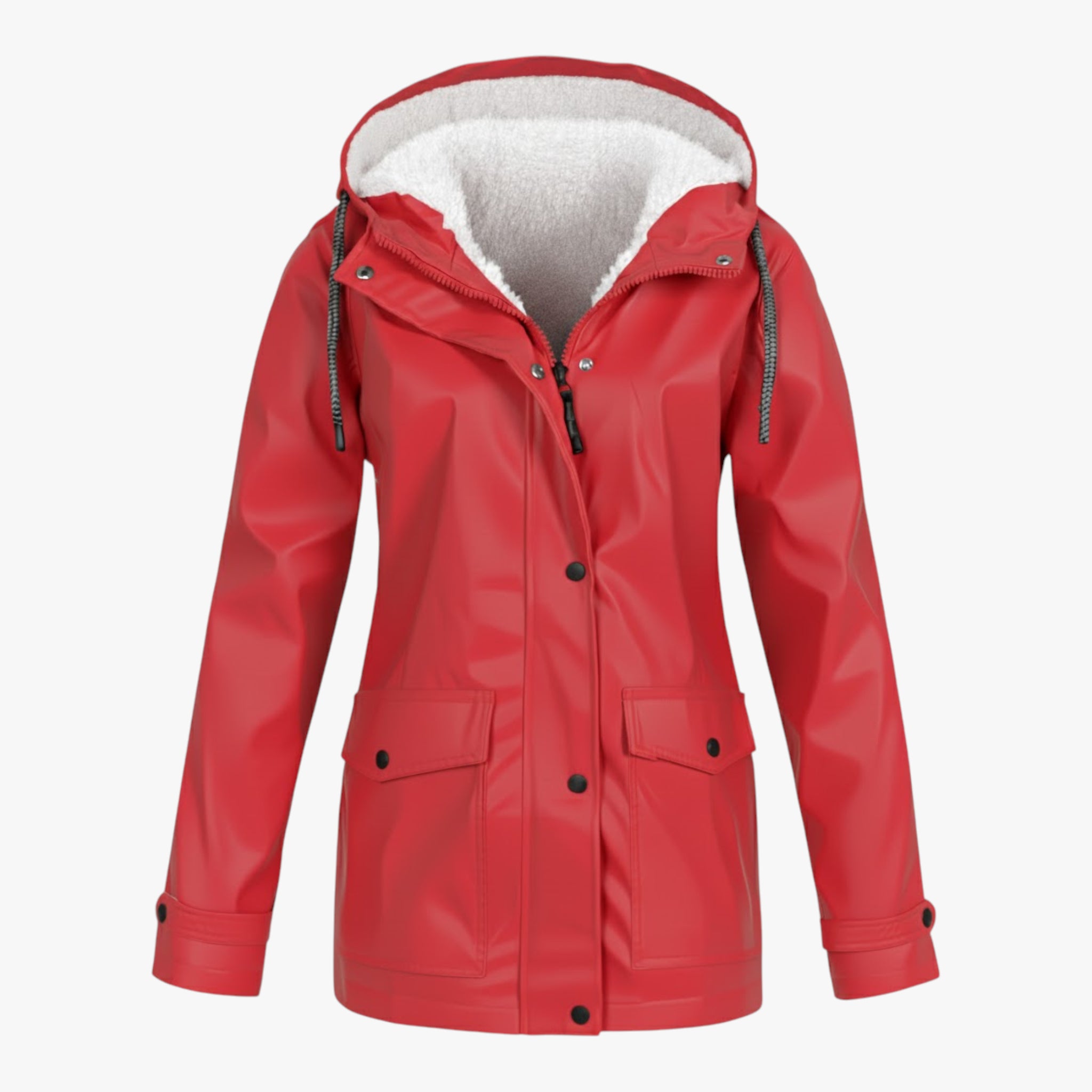 Adele | Damen Wasserdichte Winddichte Jacke mit Kapuze