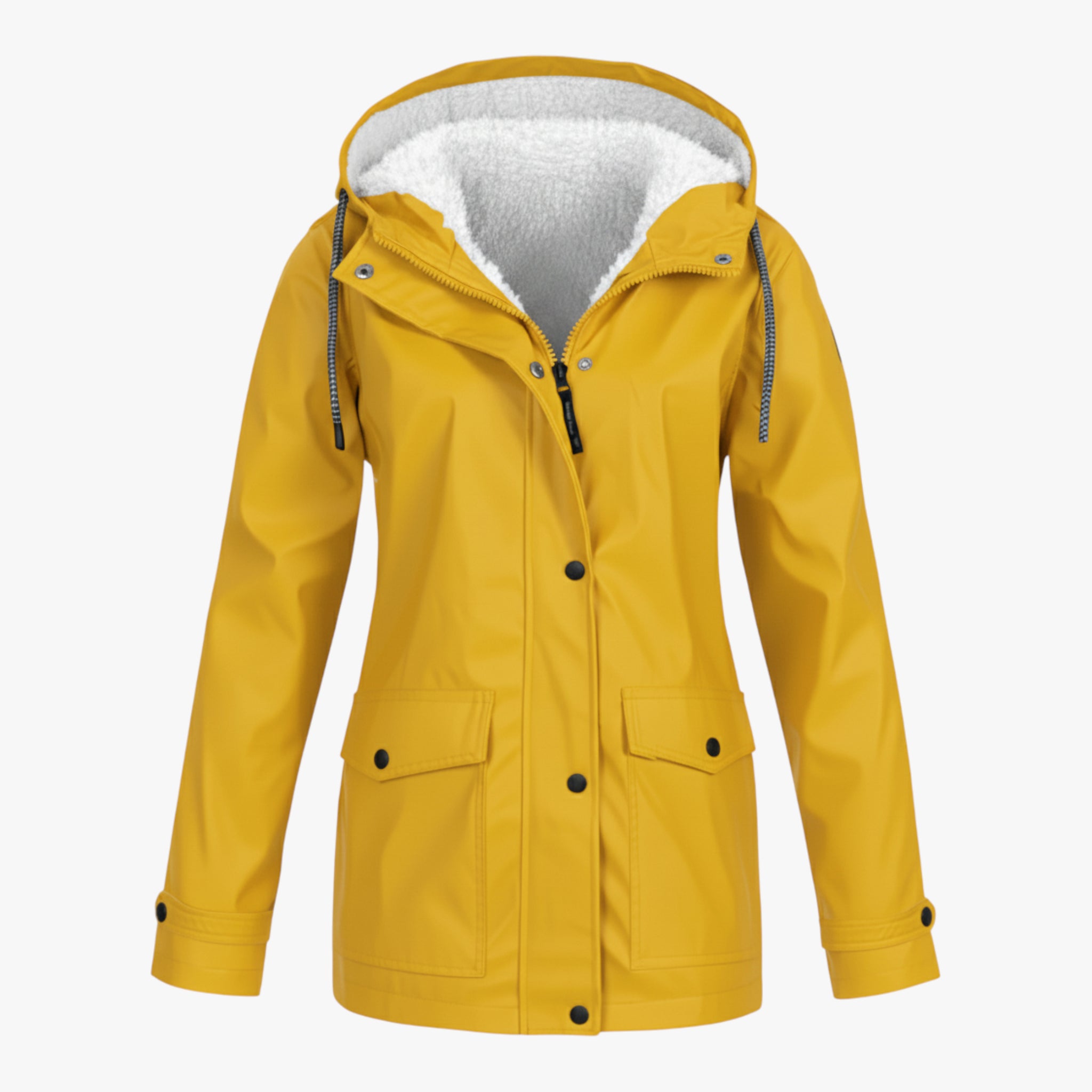 Adele | Damen Wasserdichte Winddichte Jacke mit Kapuze